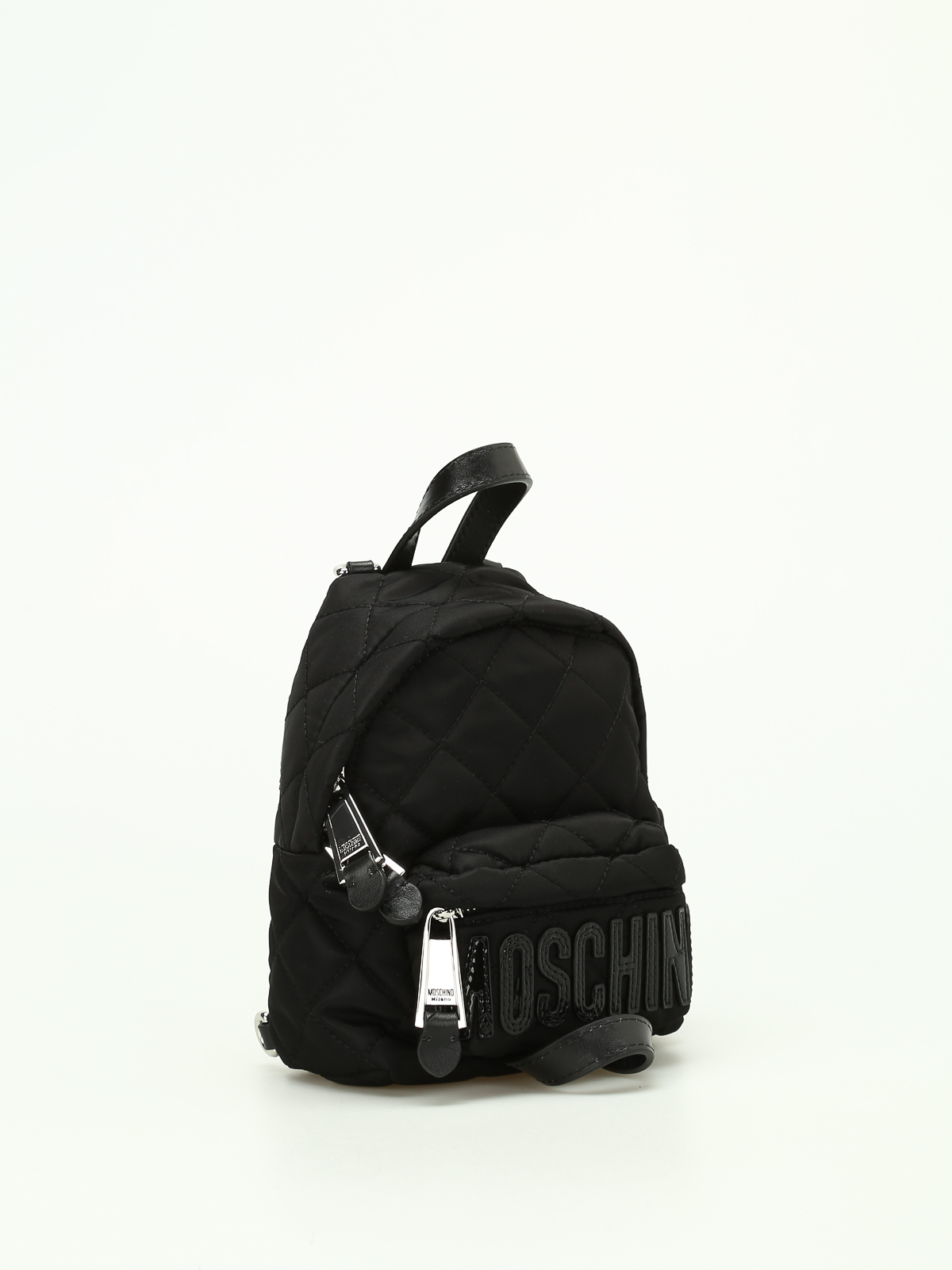 moschino quilted backpack