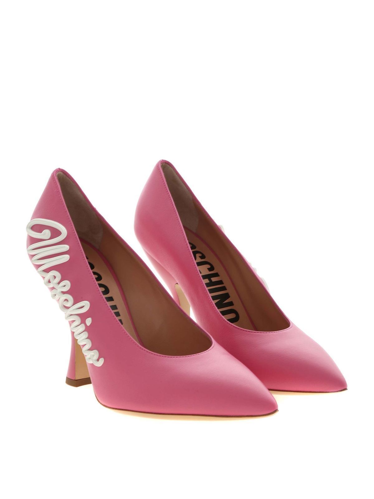 moschino pink shoes