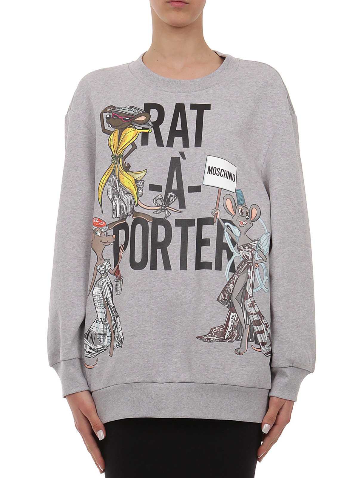 moschino rat a porter sweatshirt