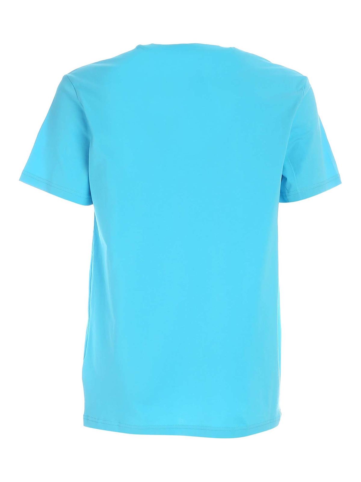 blue moschino t shirt