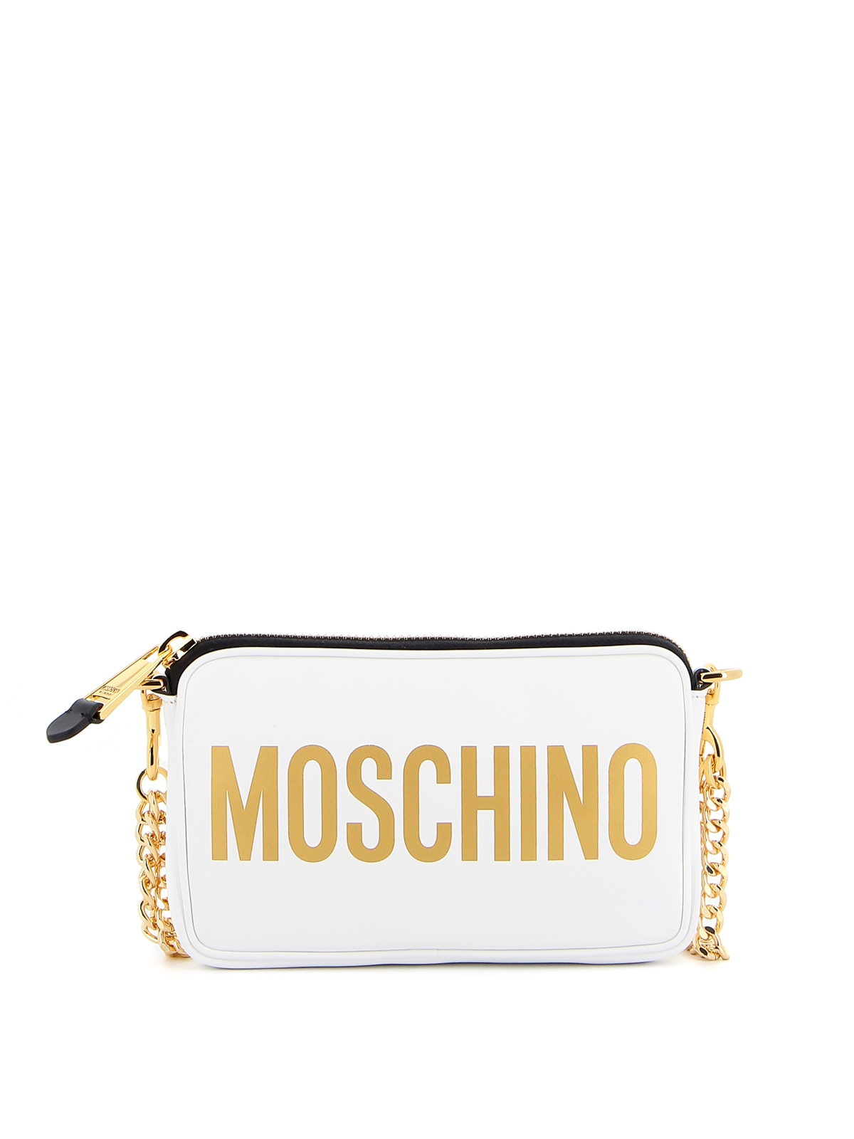 Shoulder bags Moschino - Logo lettering leather bag - 742180014001