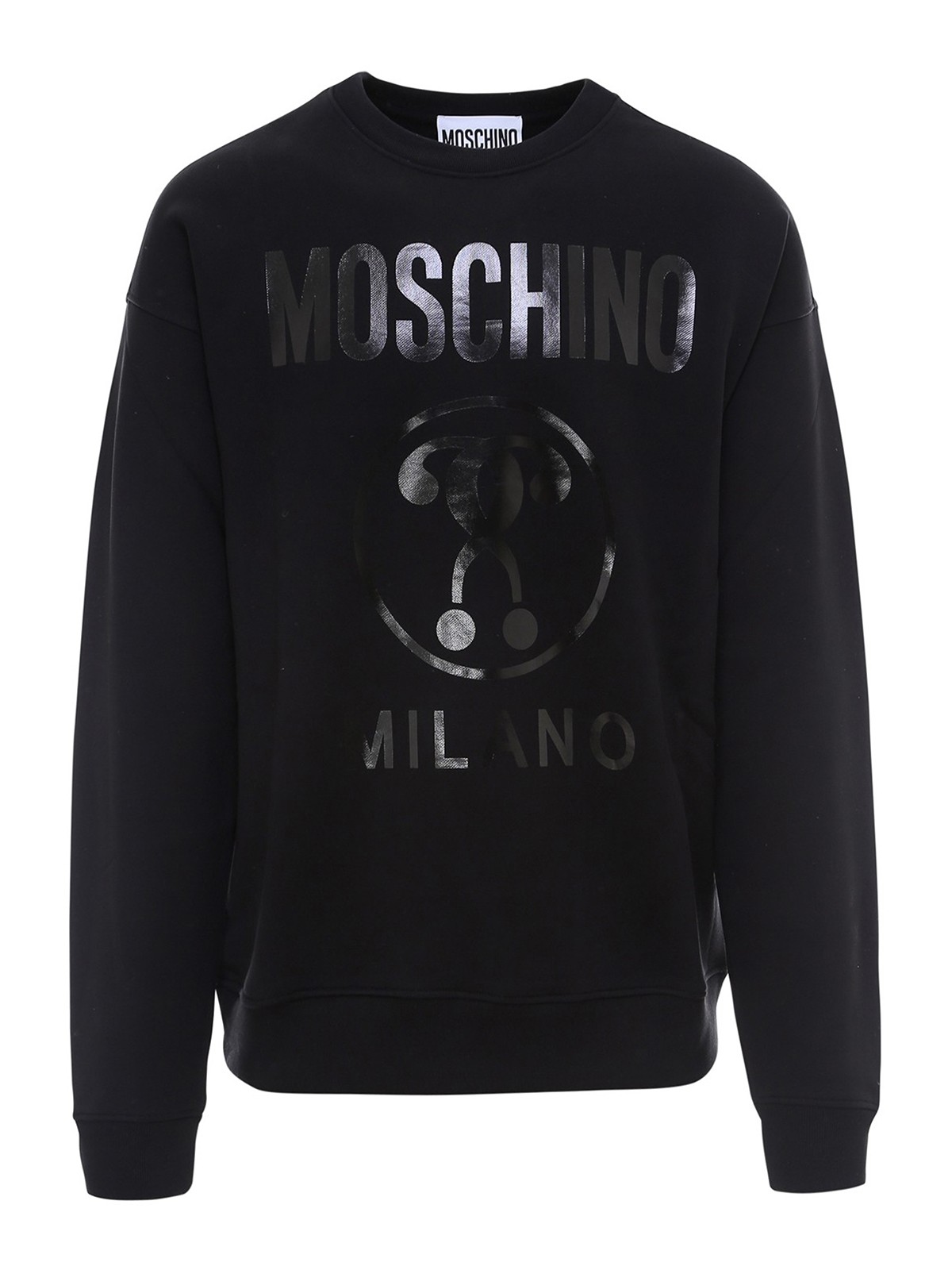 Moschino - Double Question Mark sweatshirt - Sweatshirts & Sweaters ...