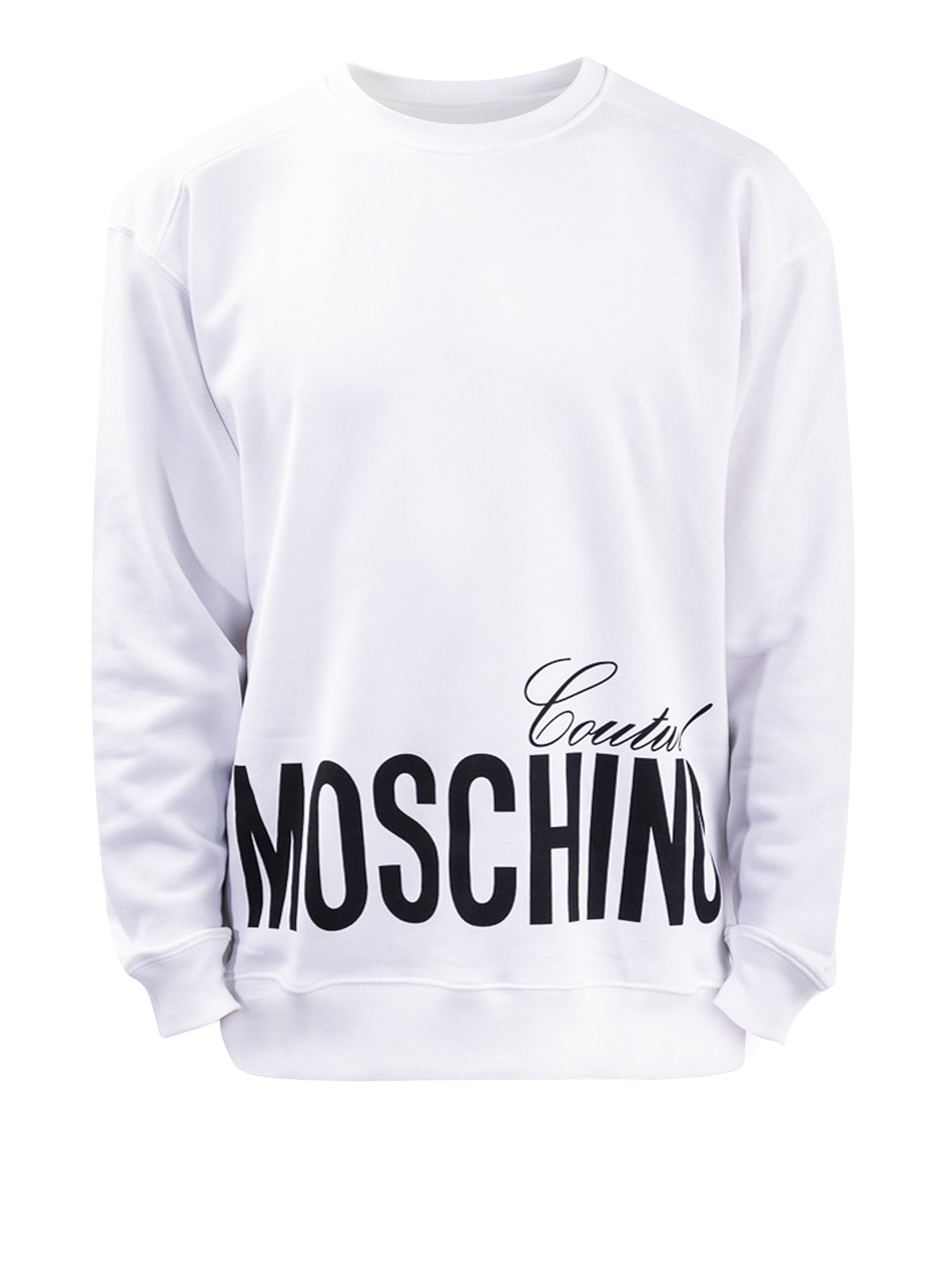 links oppervlakkig gordijn Sweatshirts & Sweaters Moschino - Moschino Couture print sweatshirt -  170802271001