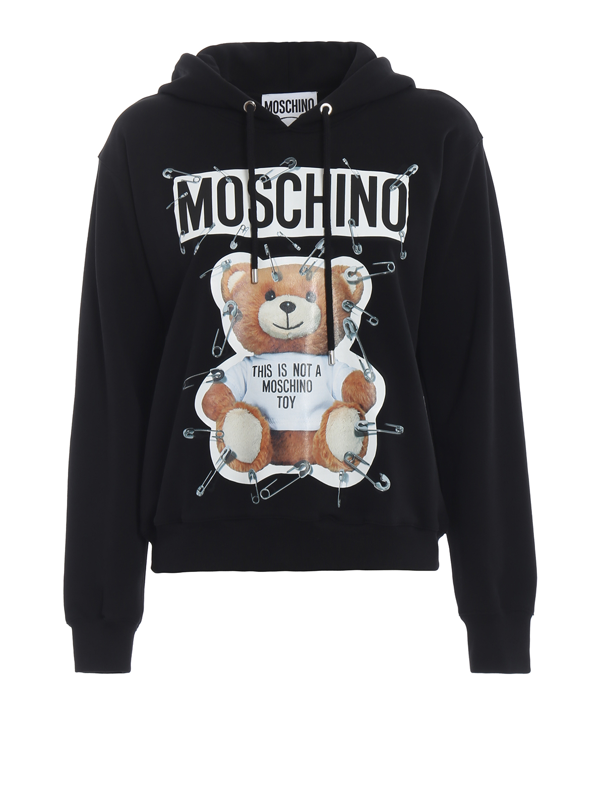 This is not a Moschino toy black hoodie 