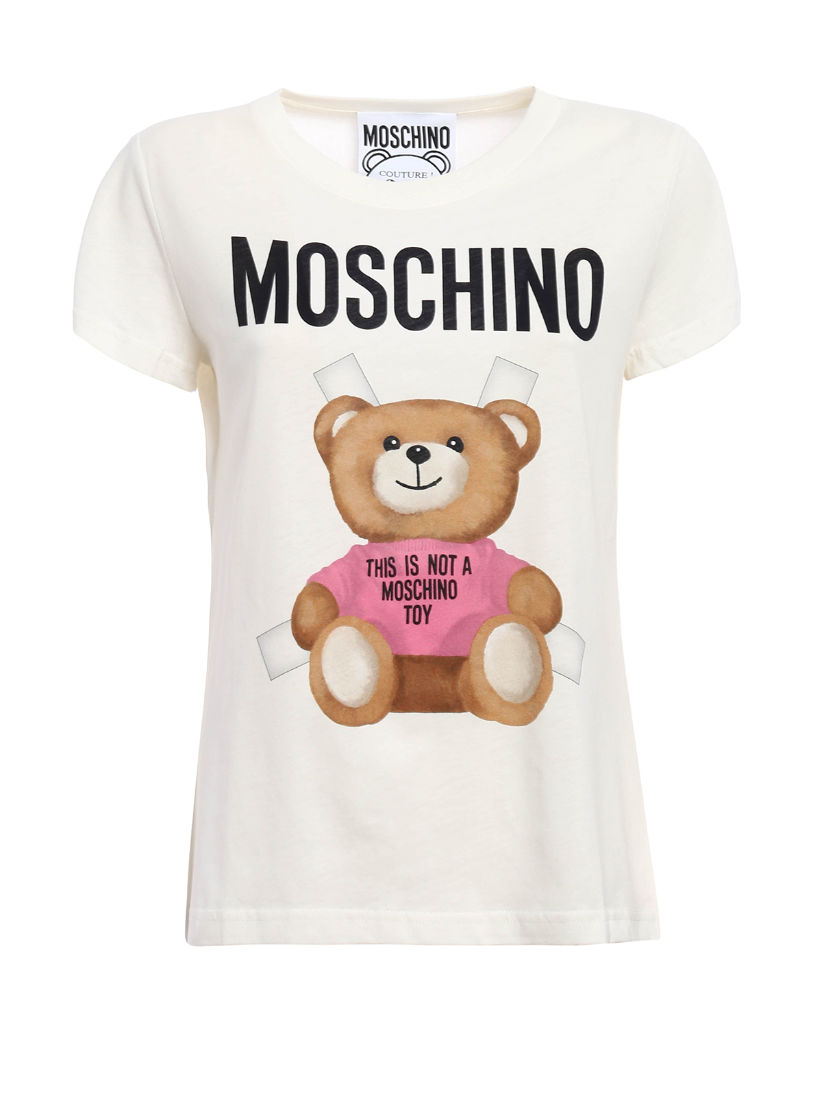 T-shirts Moschino - Bear print T-shirt - 7074403001 | Shop online at iKRIX