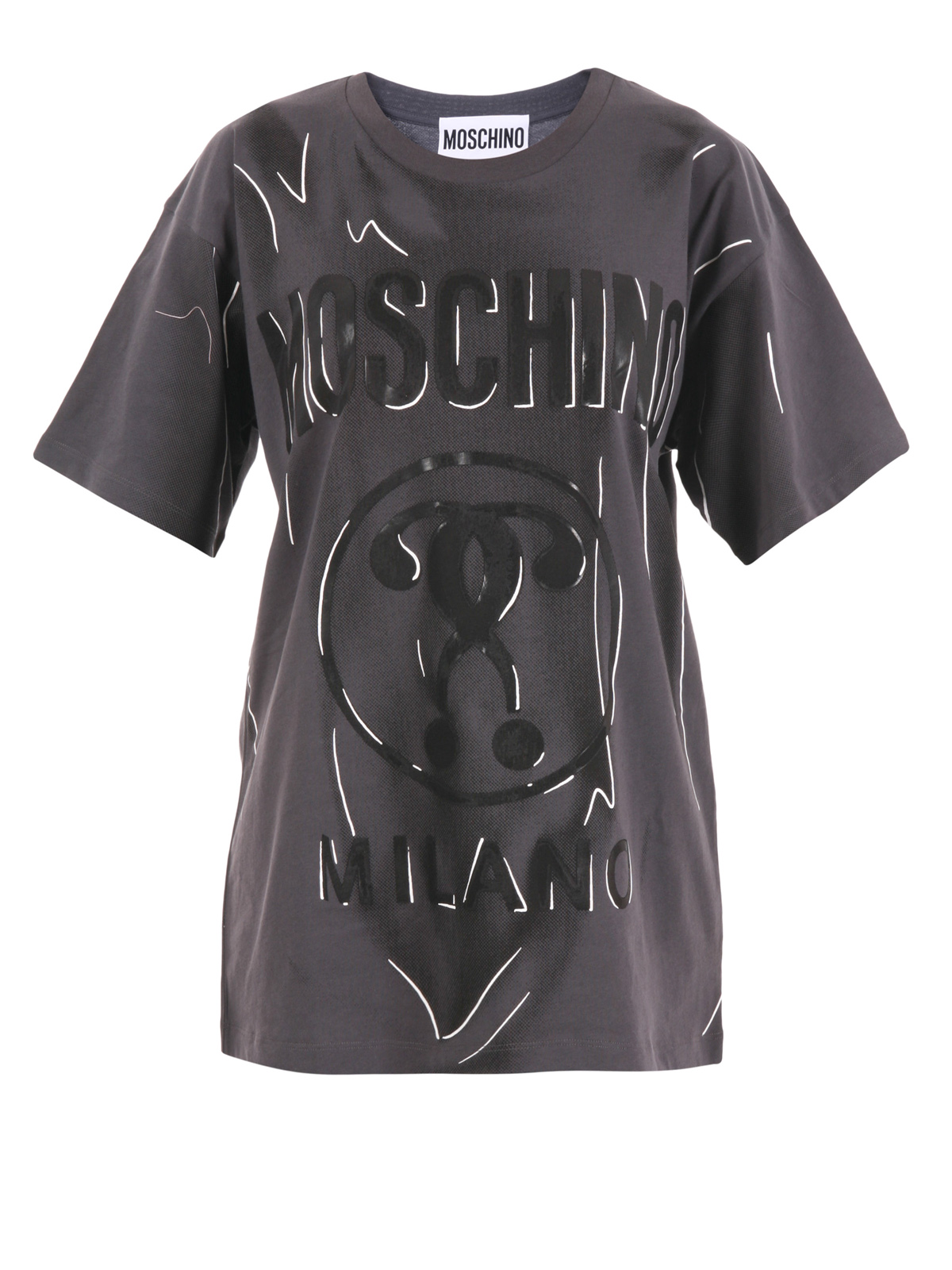 moschino printed cotton t shirt t shirts j07011509 ikrix moschino printed cotton t shirt t shirts j07011509 ikrix