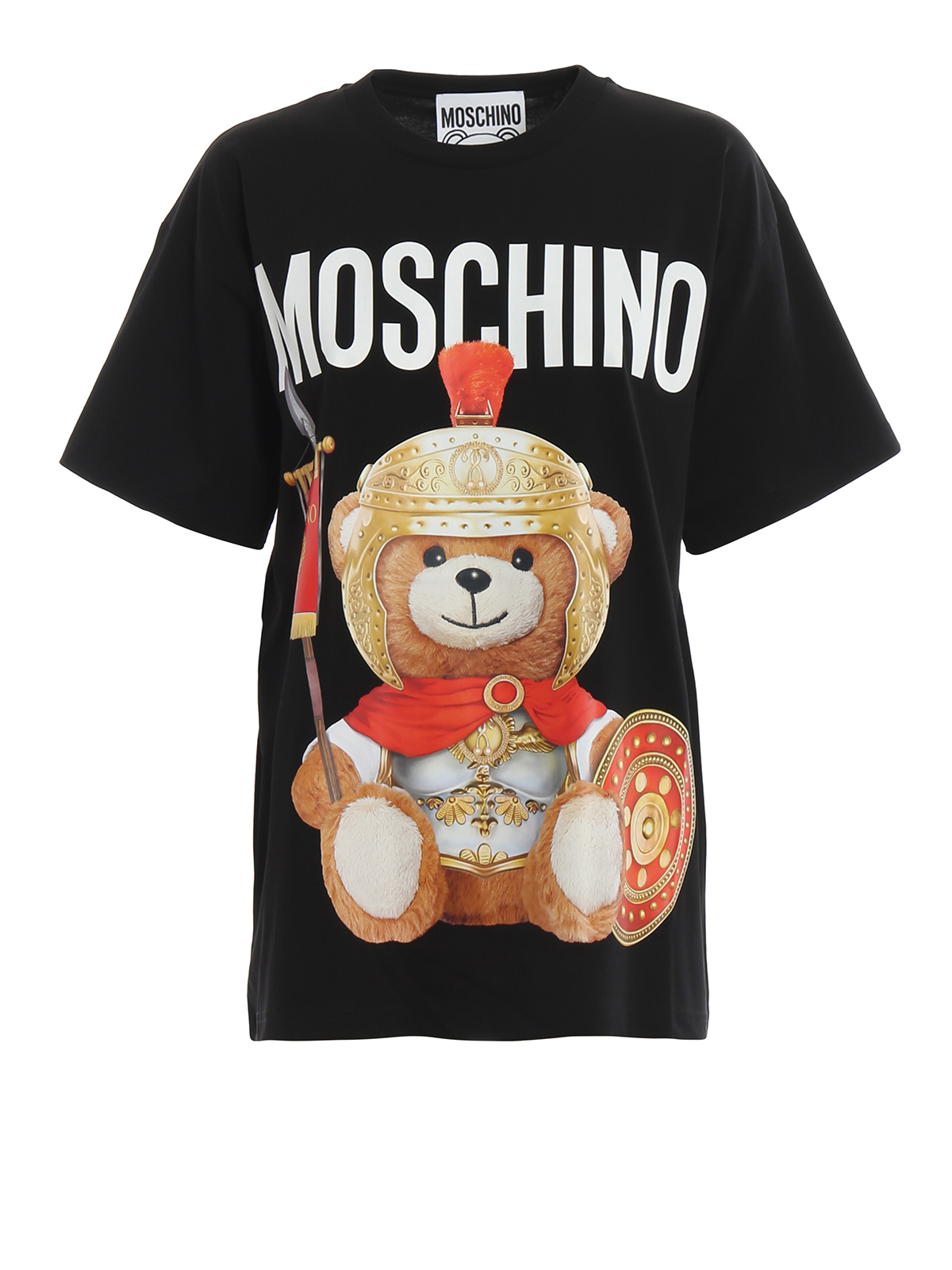 black moschino shirt