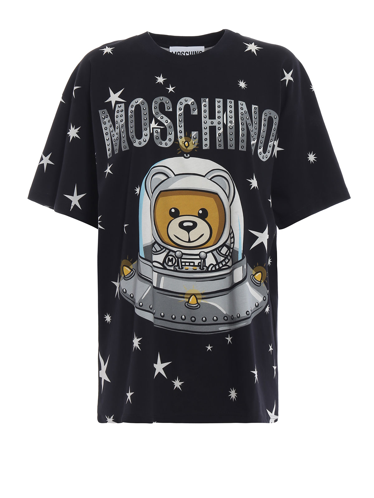 Space teddy bear Moschino over T-shirt 