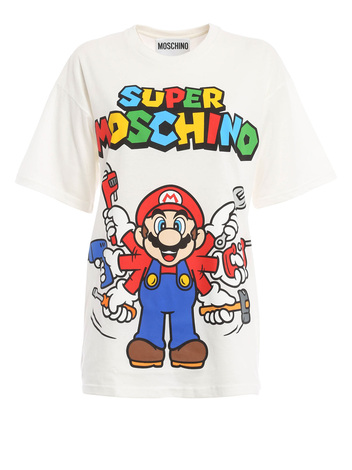 T-shirts Moschino - Super Mario cotton T-shirt - DV070704401002