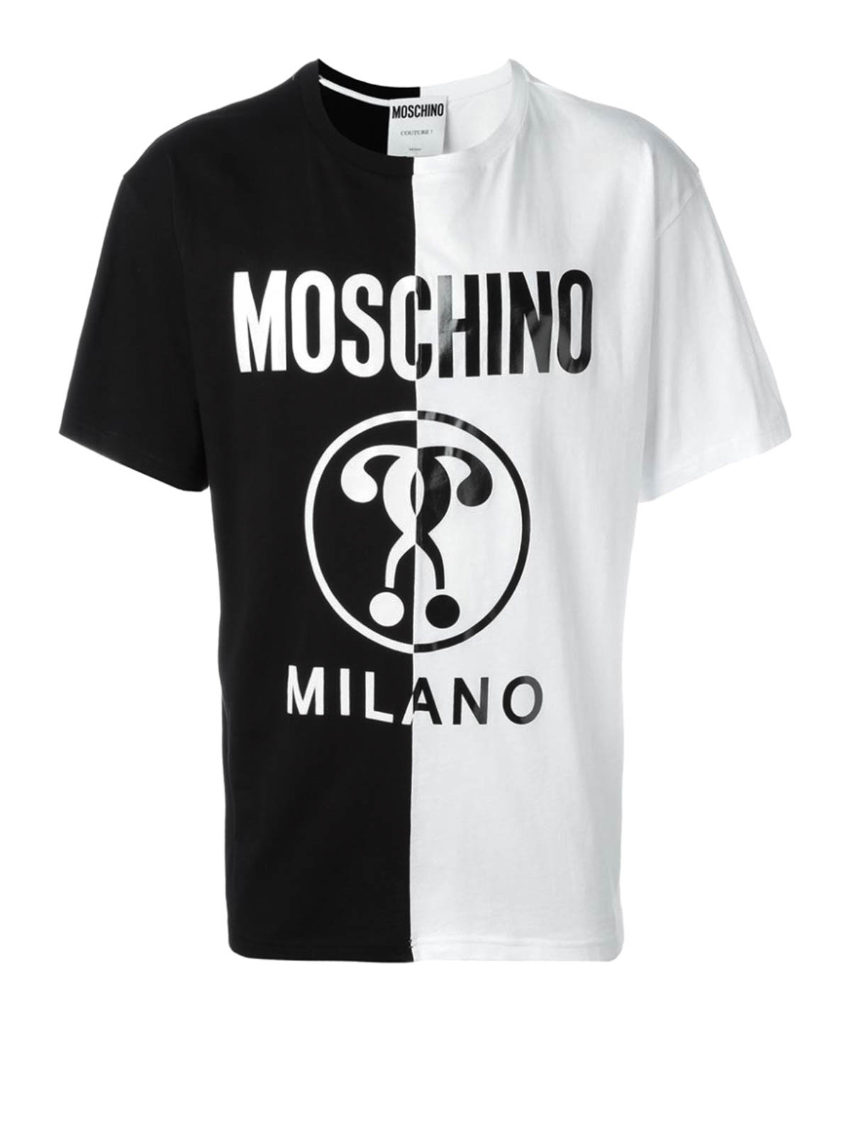 T-shirts Moschino - Two-tone T-shirt - 071202401555 | Shop online at iKRIX
