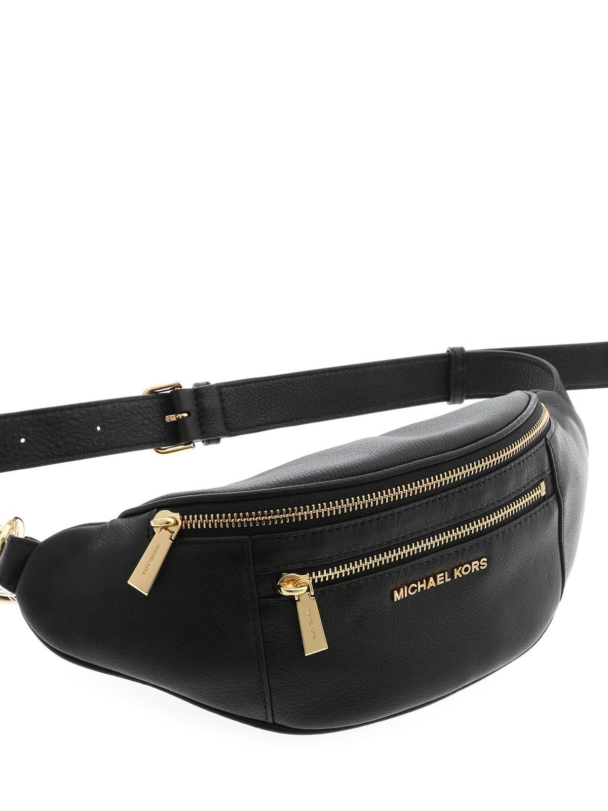 Belt bags Michael Kors - Mott belt bag in black - 30S9G0XN6LBLACK