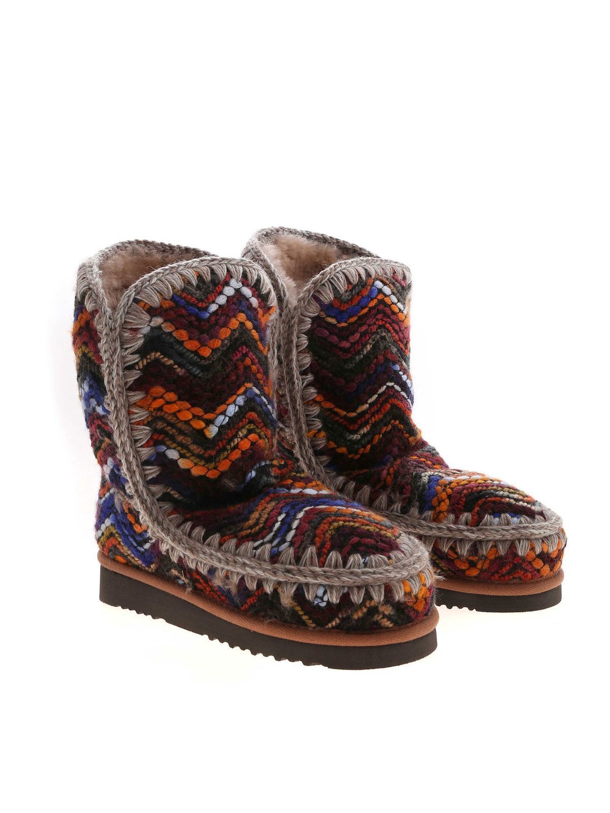 mou multicolor boots