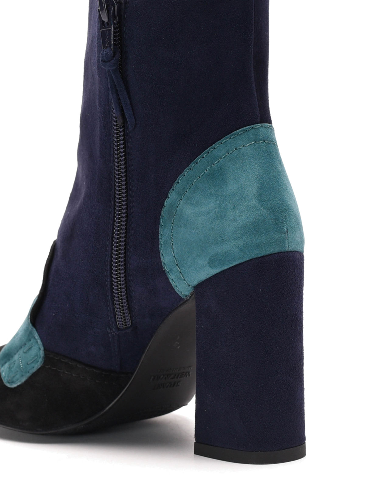 stuart weitzman booties block heel