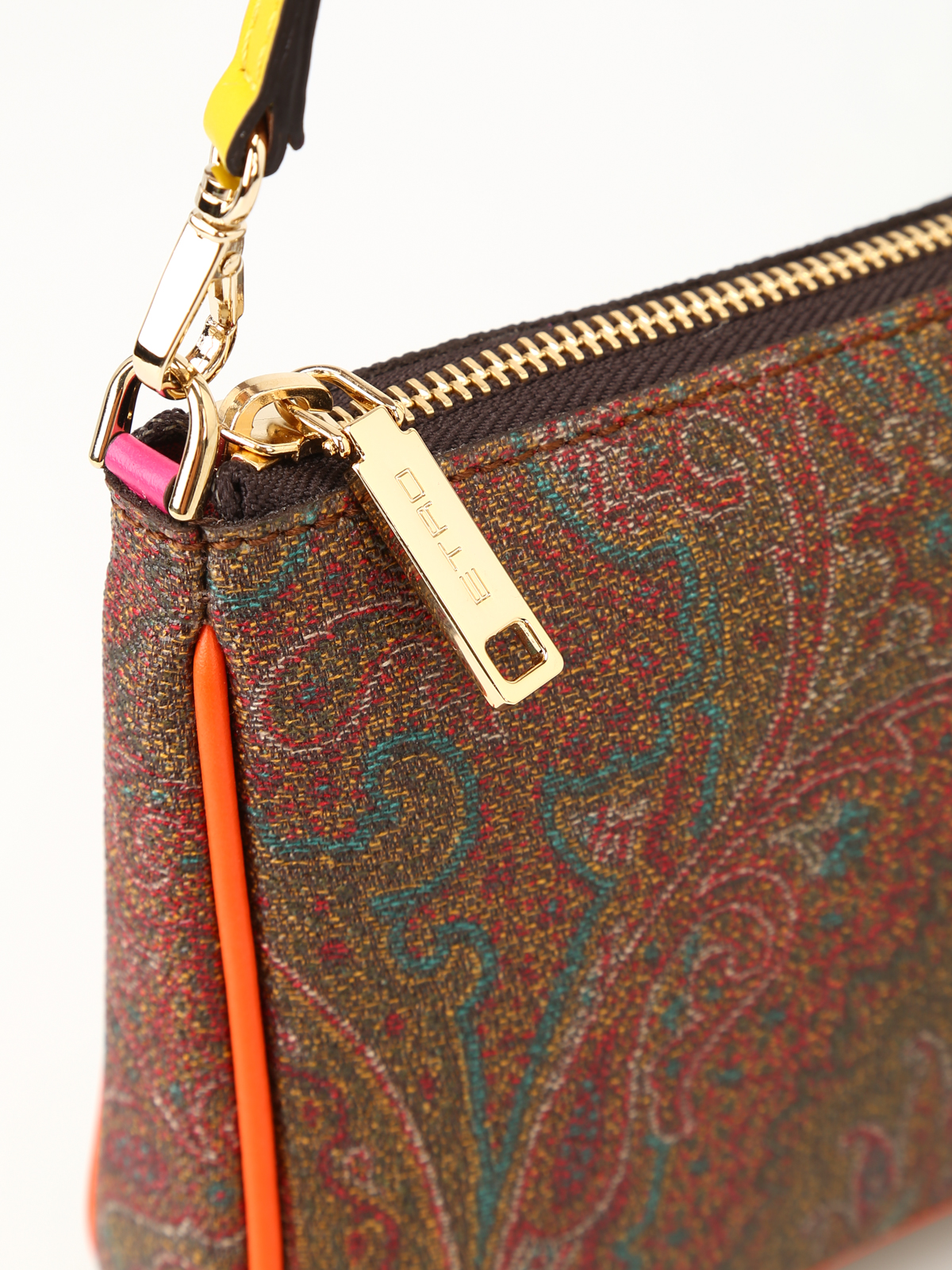 Clutches Etro Multicolour detail Paisley clutch 142780408000