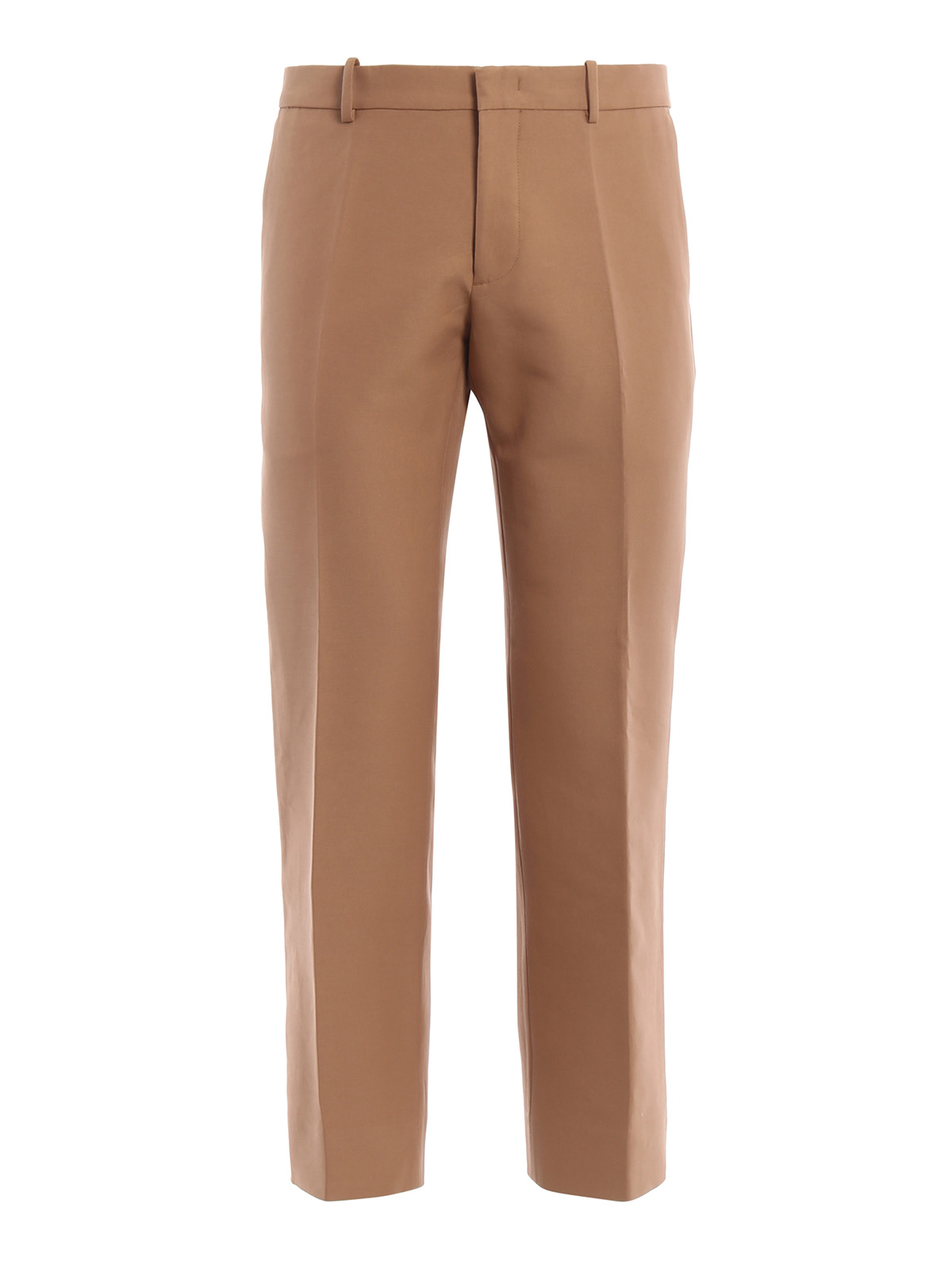 casual cropped trousers