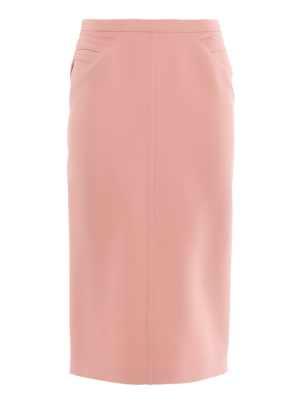 N°21 PENCIL SKIRT WITH PLEATS