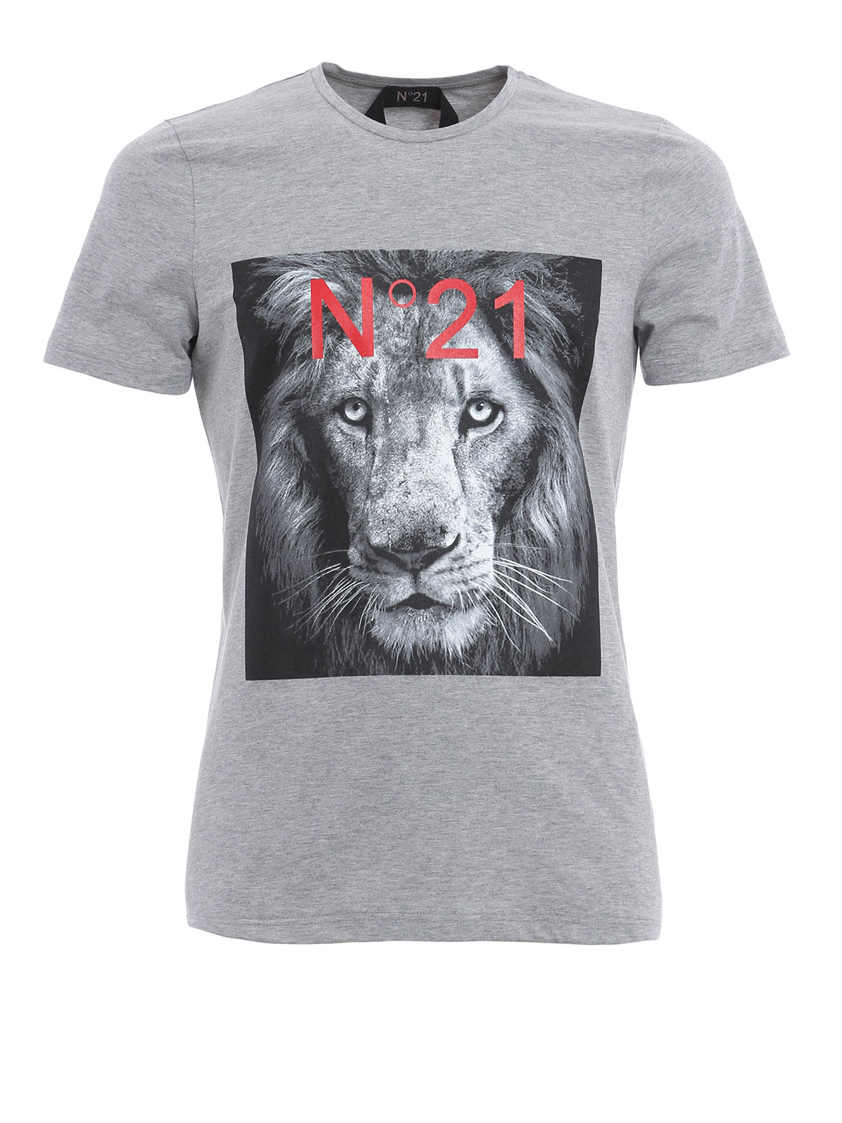 Tshirts N°21 Lion print Tshirt F01341528993 Shop online at iKRIX