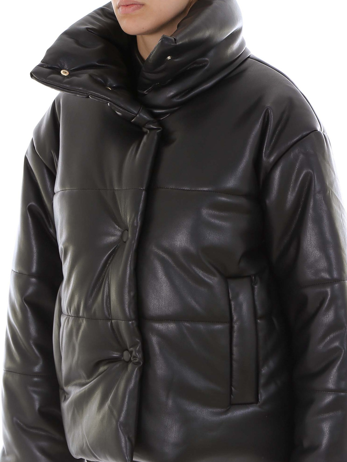 nanushka hide jacket