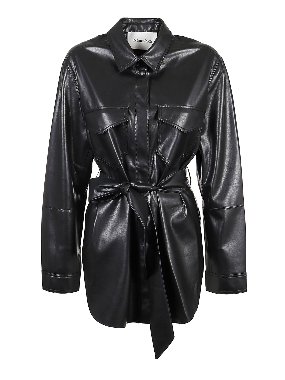 Nanushka - Artha shirt - shirts - ARTHABLACK | Shop online at iKRIX