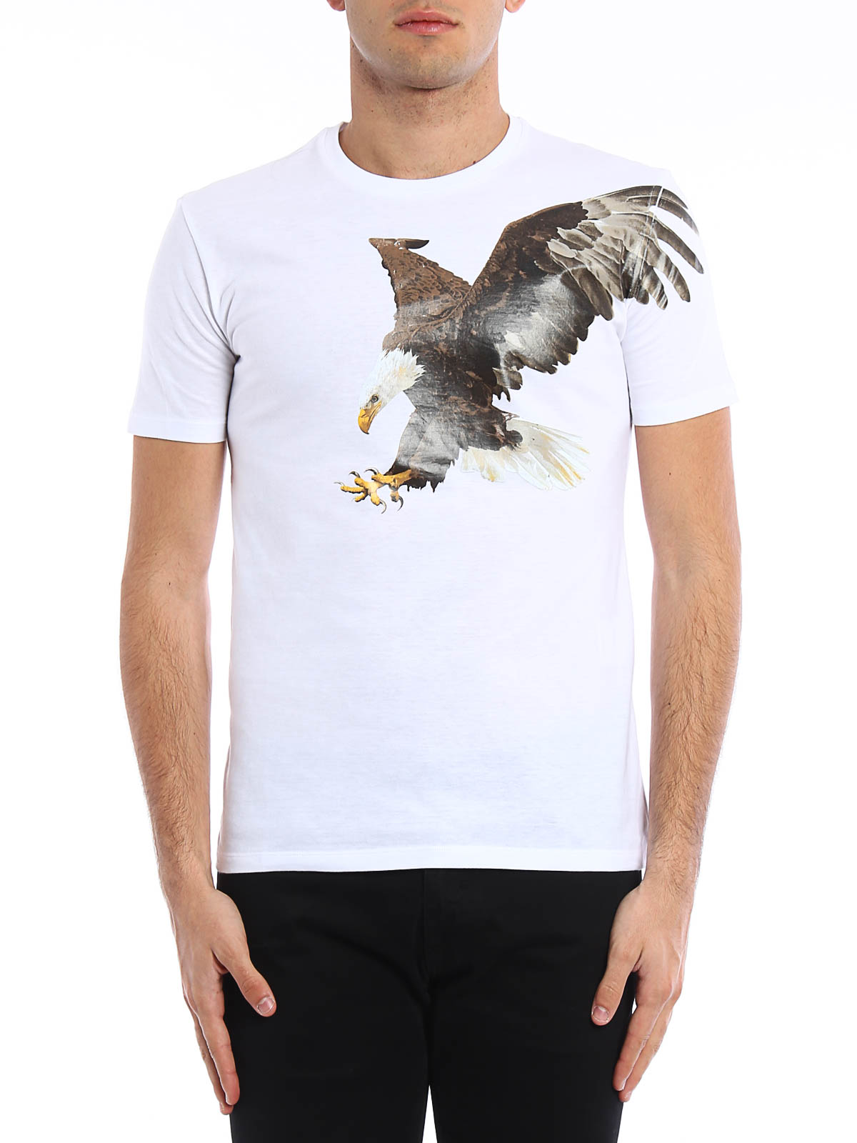 T-shirts Neil Barrett - Eagle print T-shirt - BJT171GB553S03 