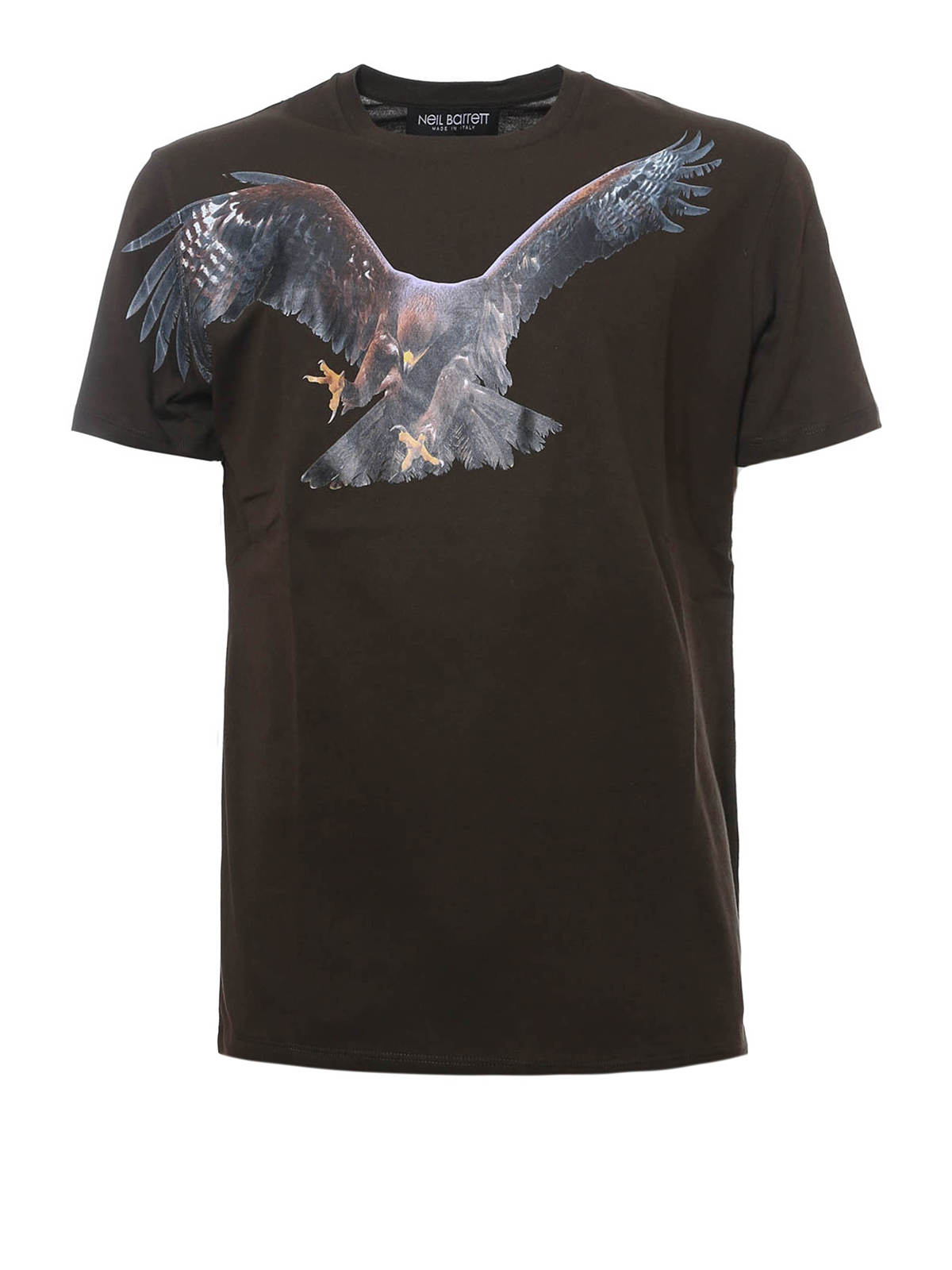 T-shirts Neil Barrett - Eagle print T-shirt - BJT167SB554S417 | iKRIX.com