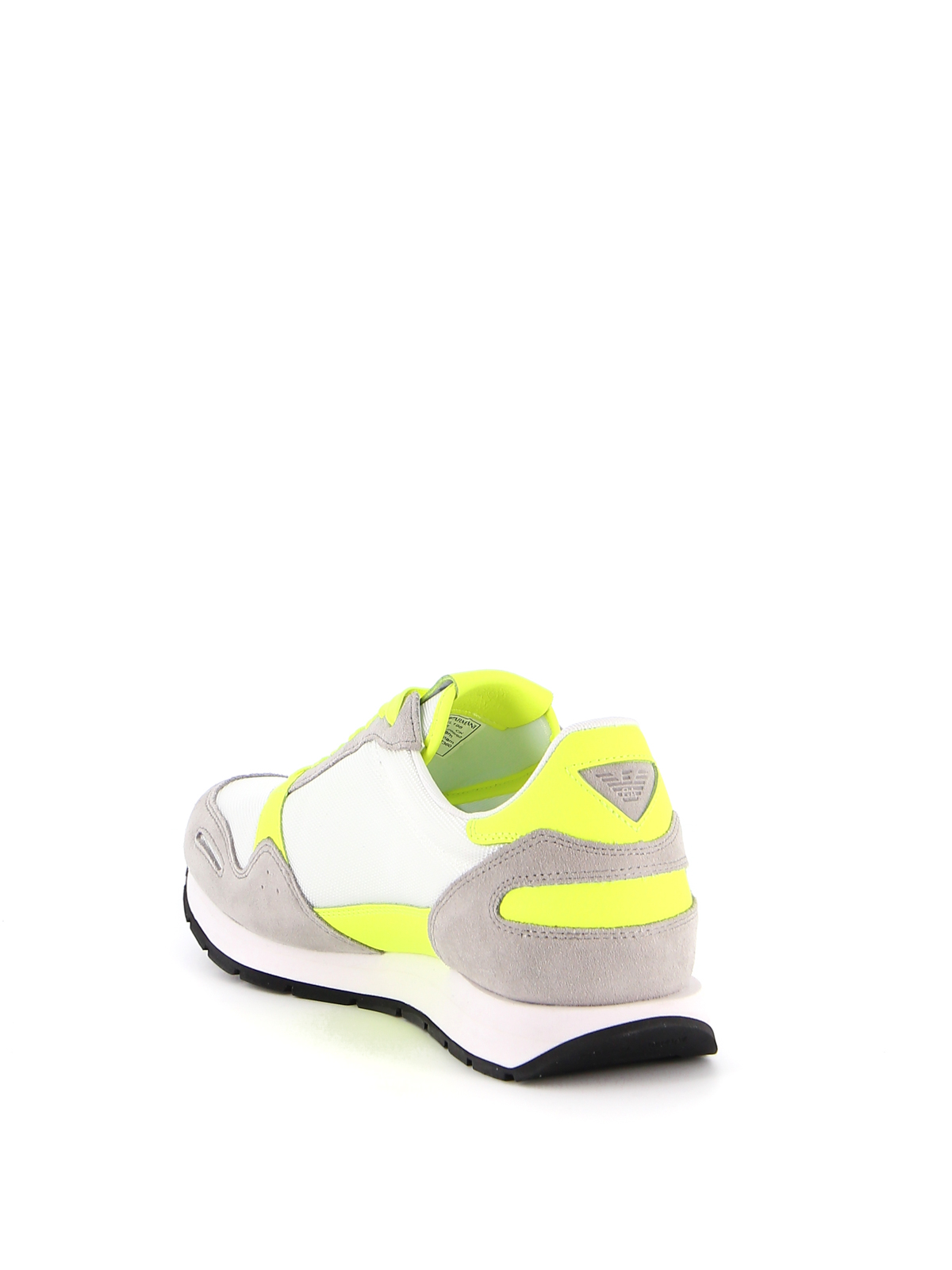 Trainers Emporio Armani - Neon detailed runner sneakers - X4X215XL198P006