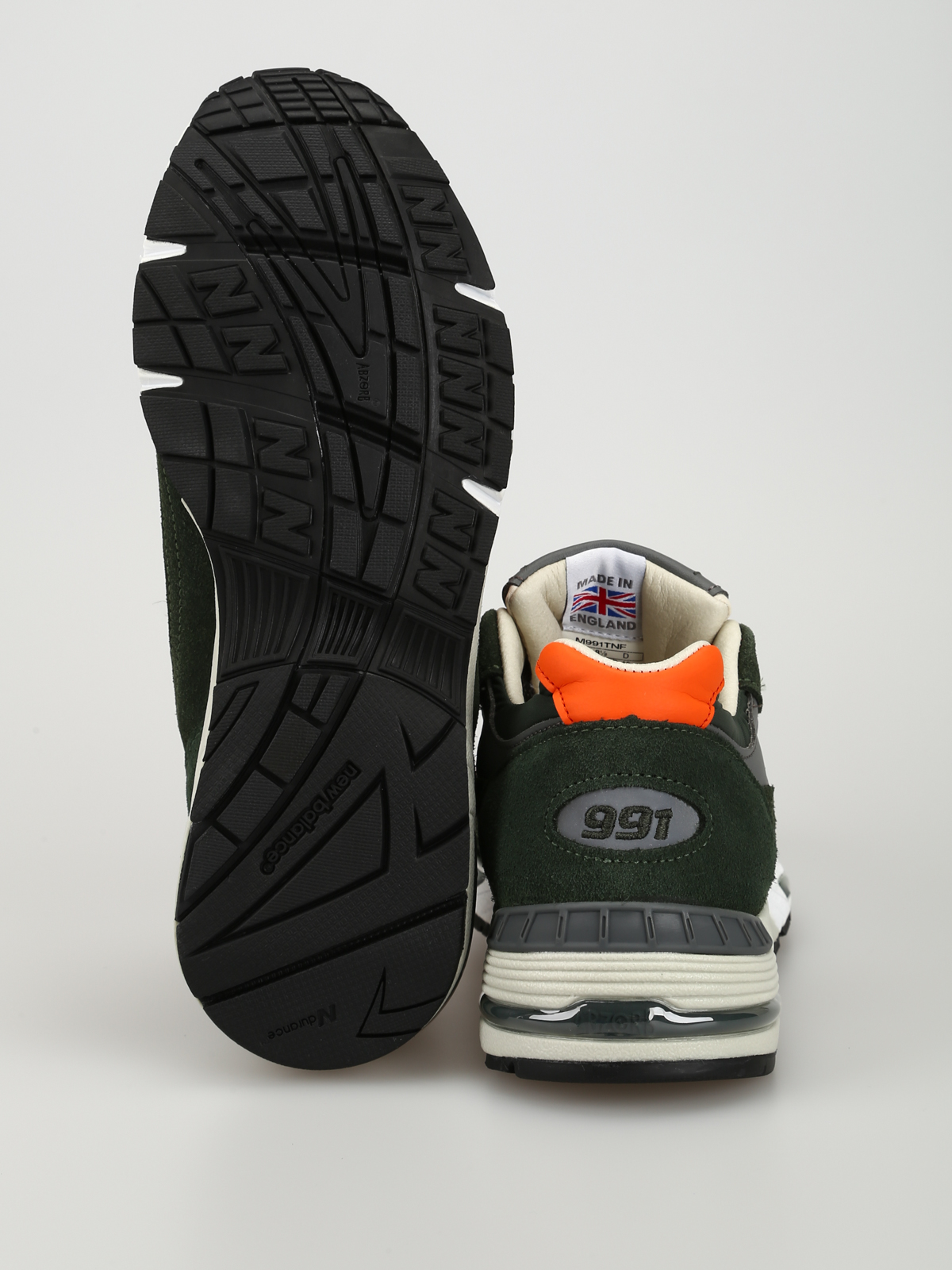 Sneakers New Balance - Sneaker 991 in pelle scamosciata e tessuto ...