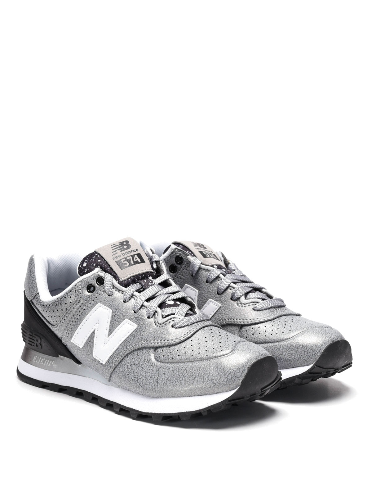 new balance leather running shoes