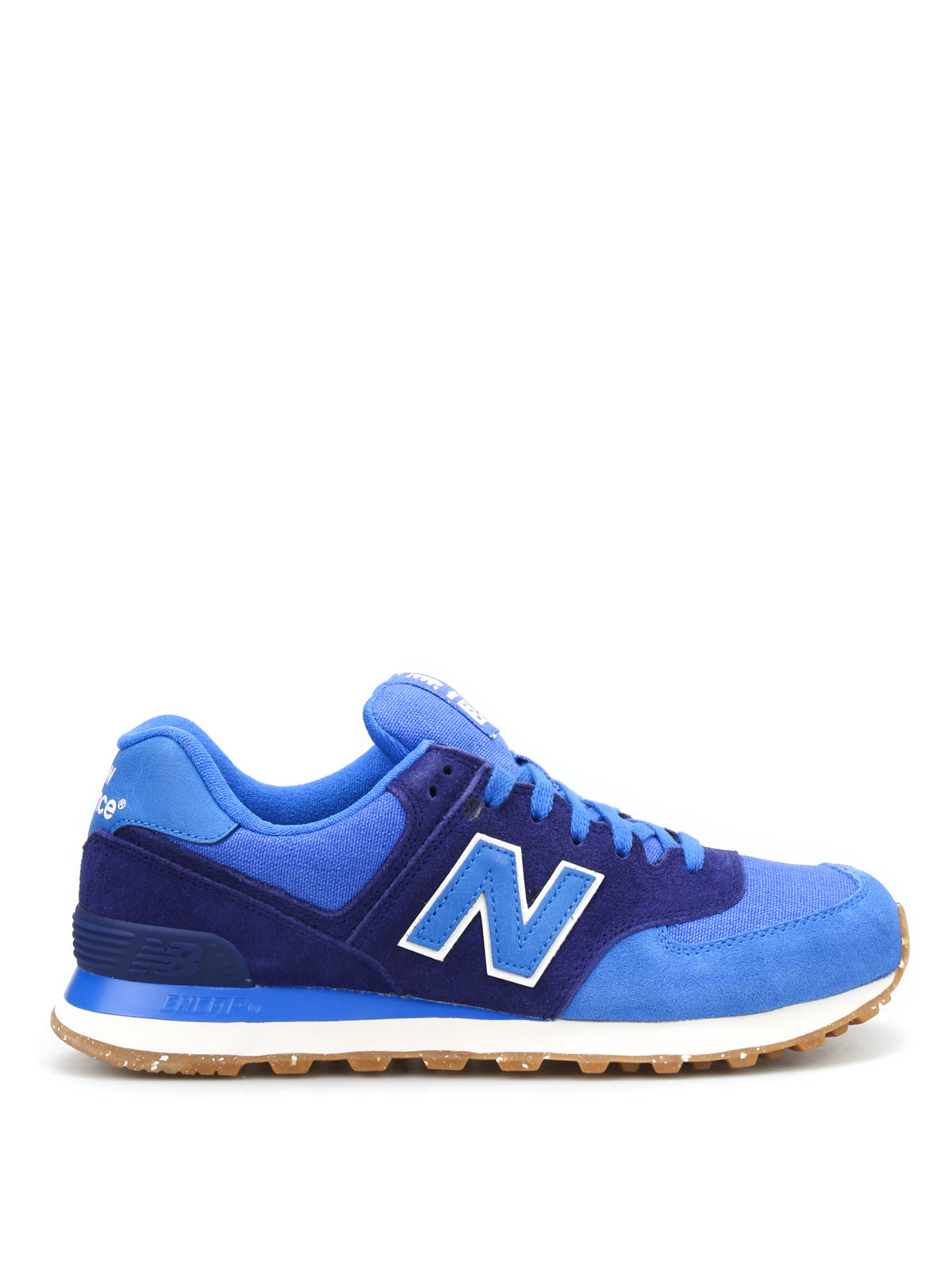 Trainers New Balance - 574 canvas and suede sneakers - ML574SEC