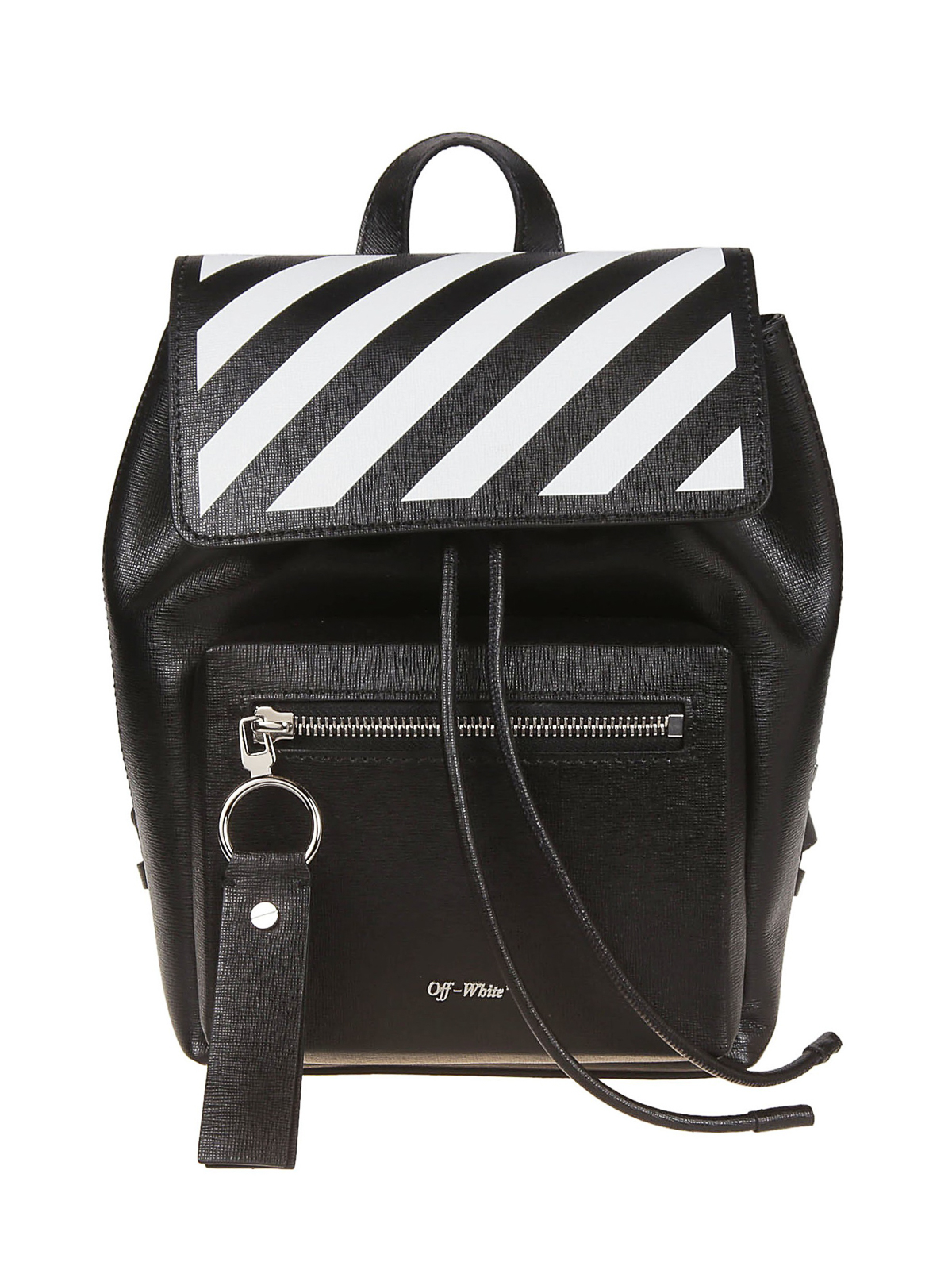 off white black diag backpack