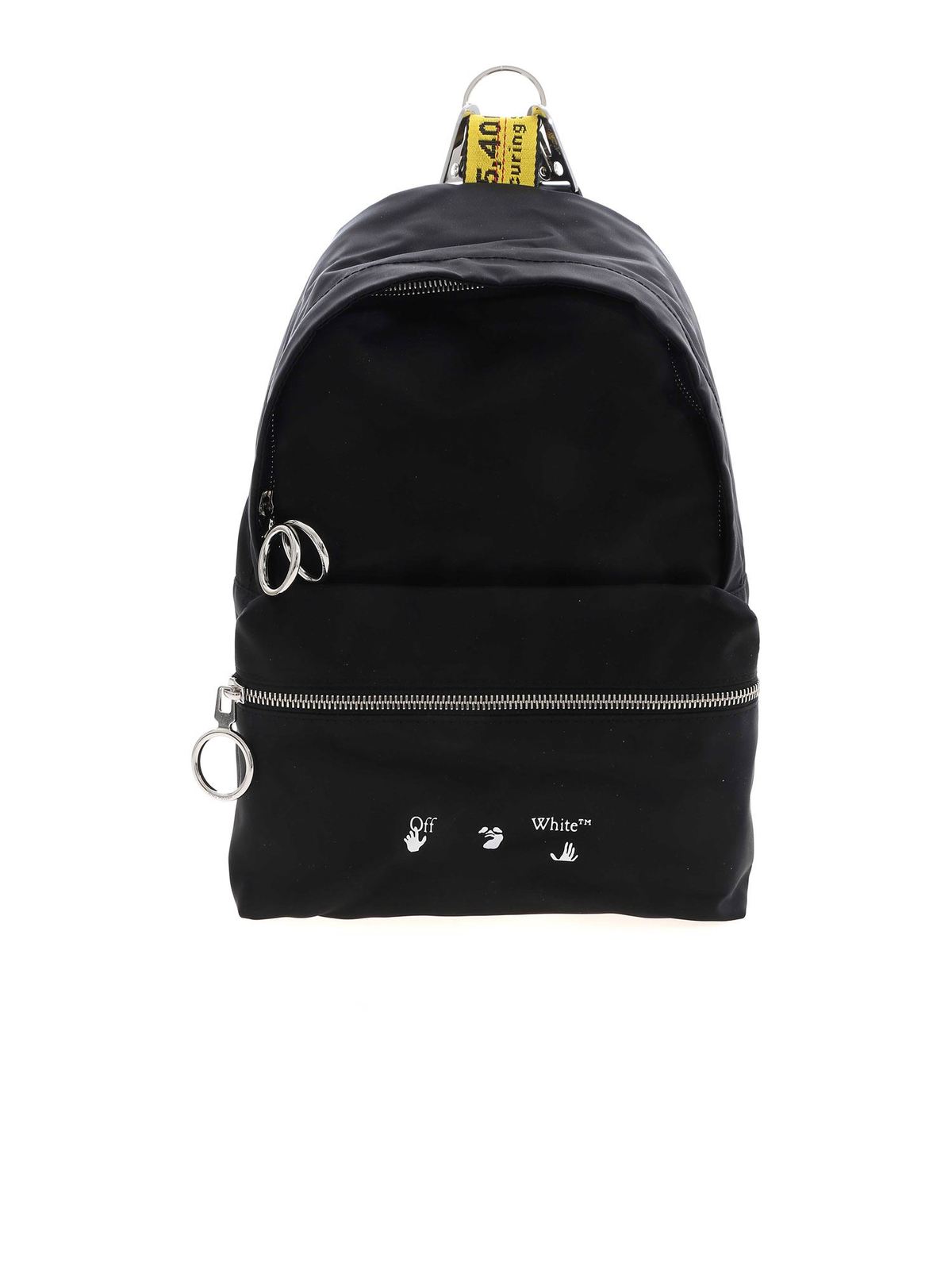 Off-White - Mini backpack in black - backpacks - OMNB017R21FAB0011000