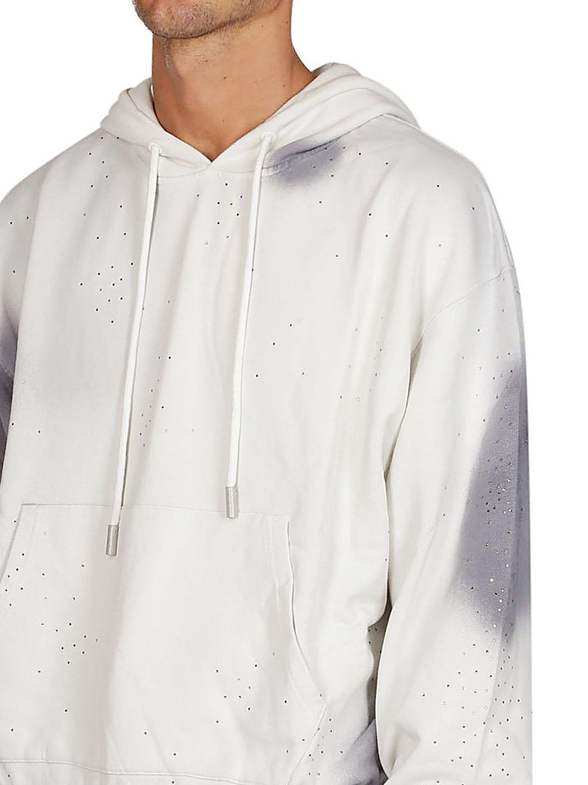 off white main label hoodie