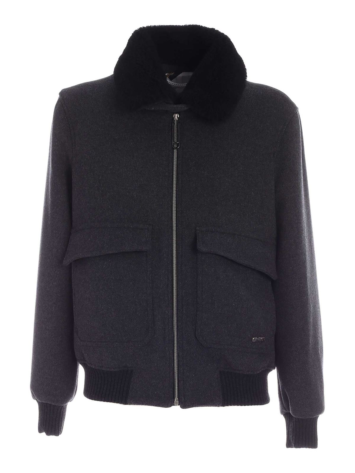 wool aviator jacket