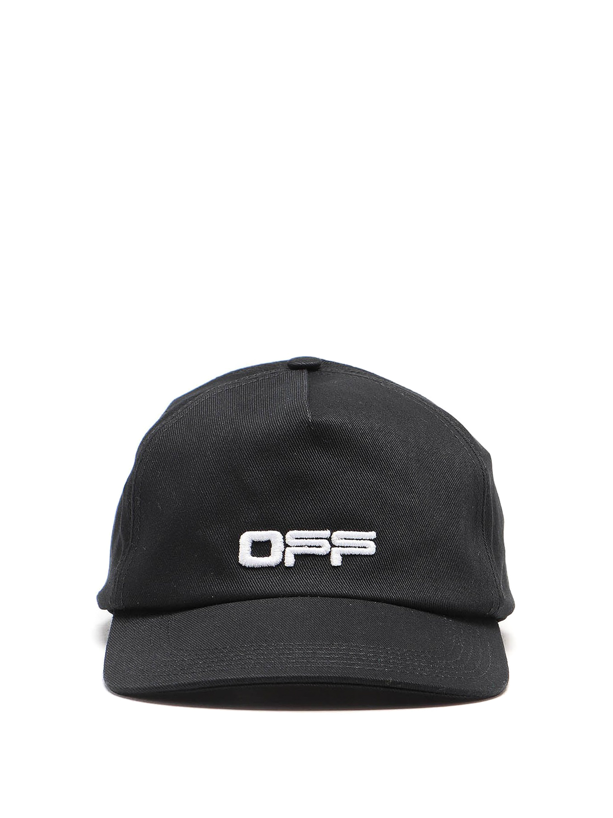 black off white cap