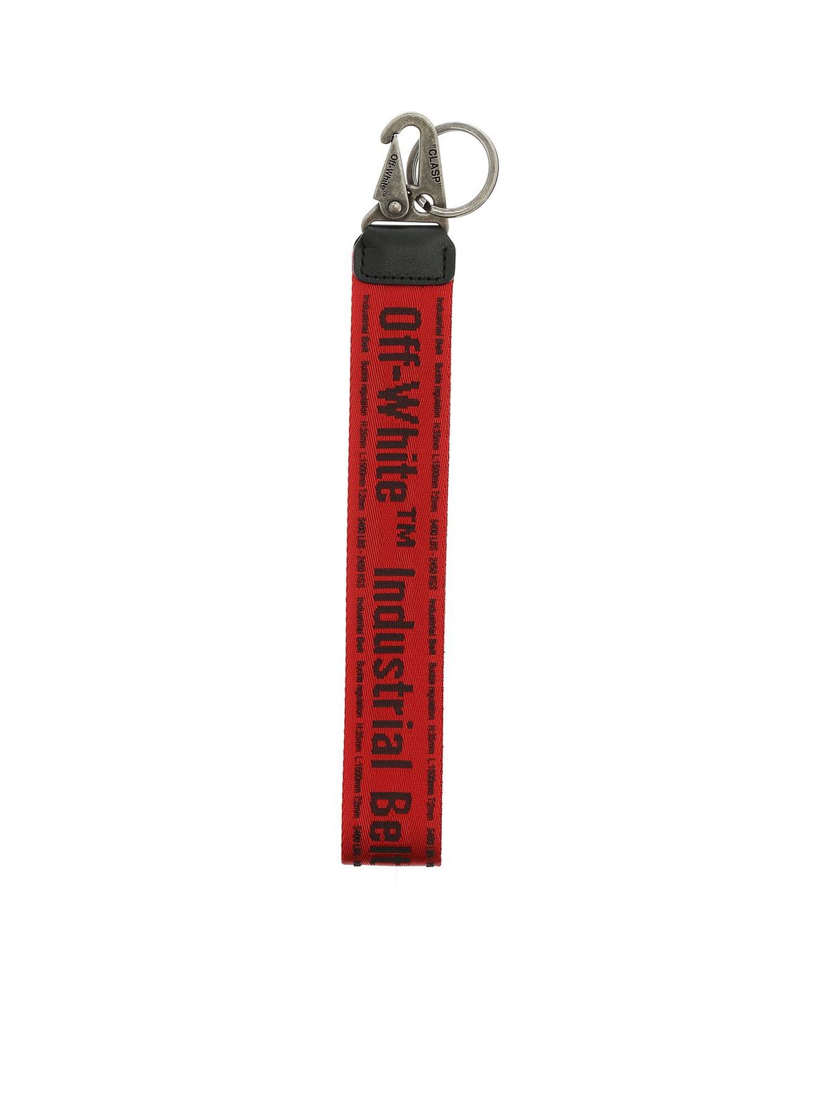 OFF-WHITE KEYRING 20 IN RED