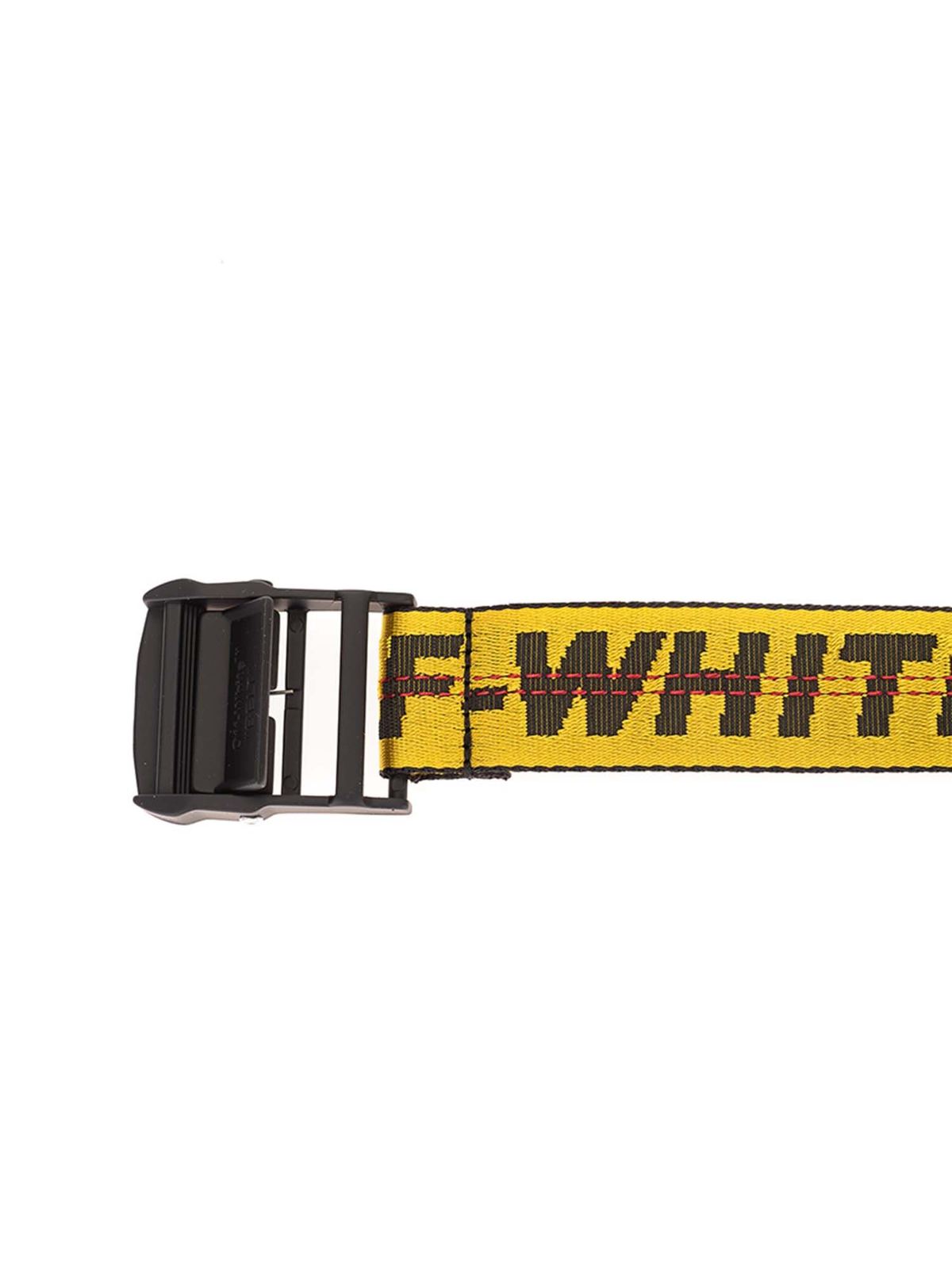 Belts Off-White - belt in yellow and - OMRB012S21FAB0011810