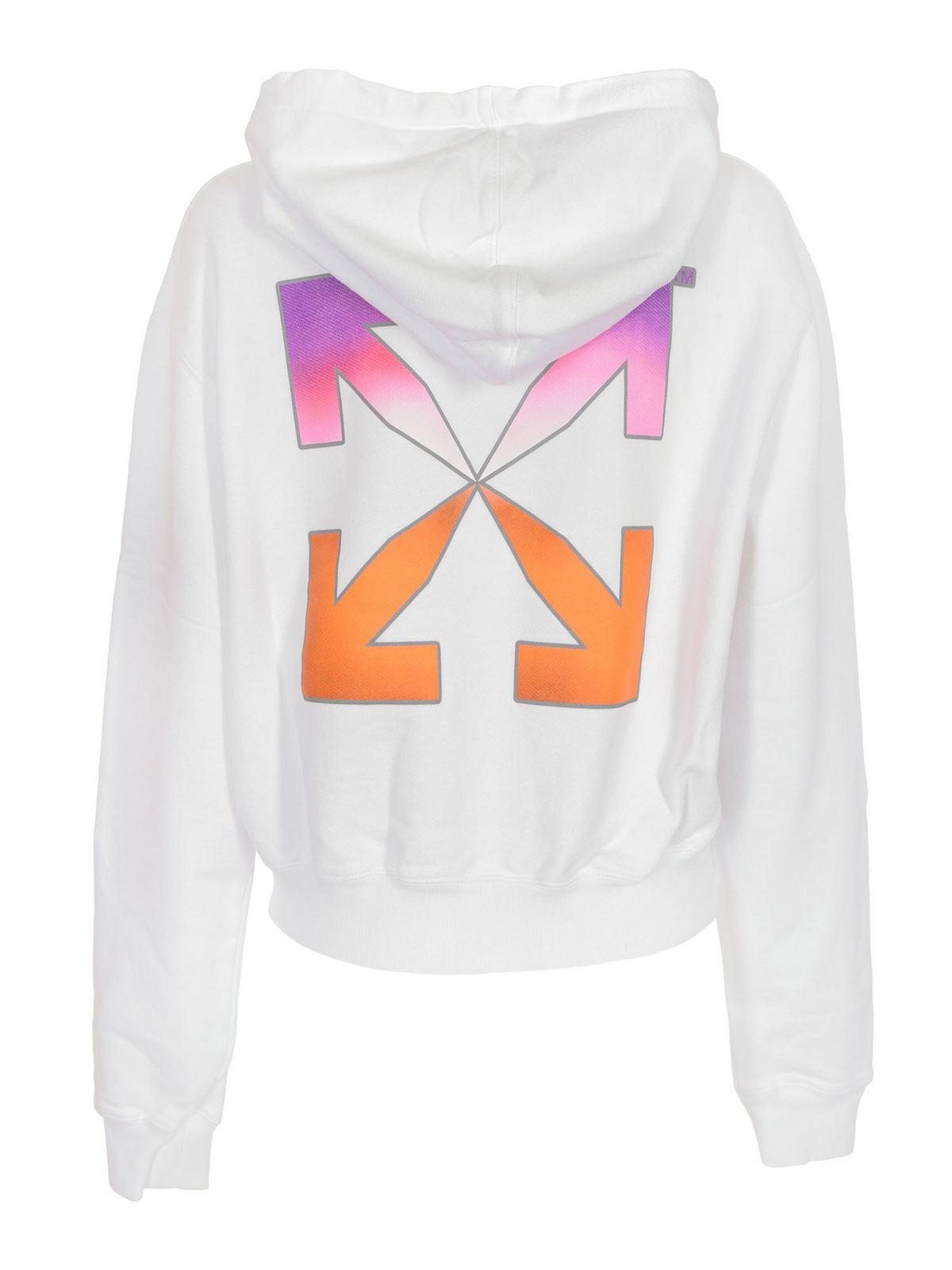 off white hoodie gradient