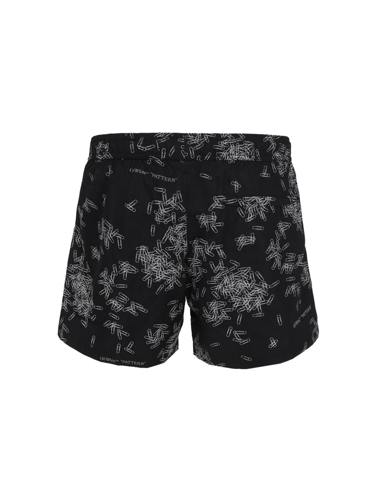 Swim shorts & swimming trunks Off-White - Paper clip swim shorts ...