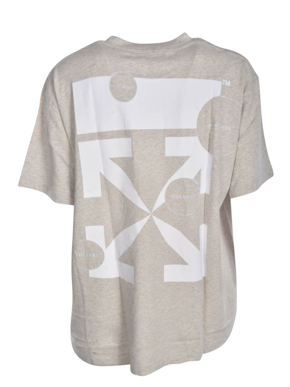 grey off white top