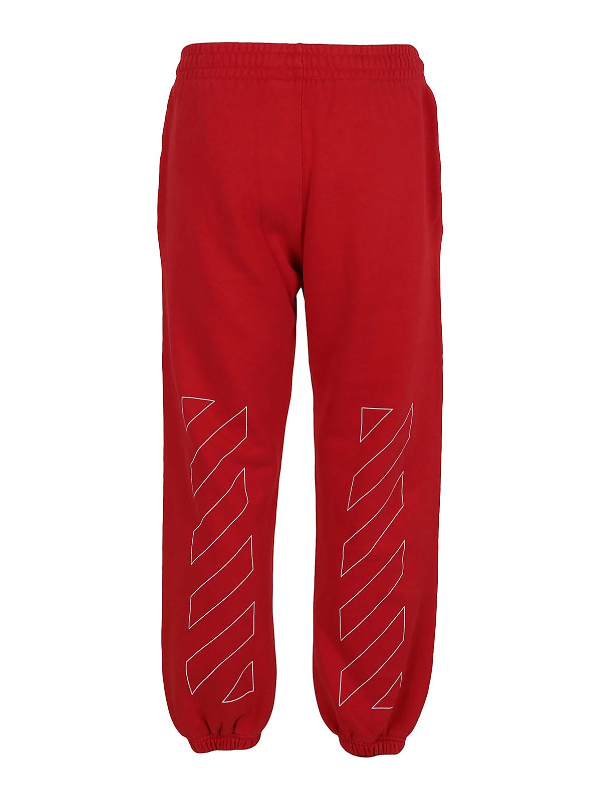 red off white tracksuit