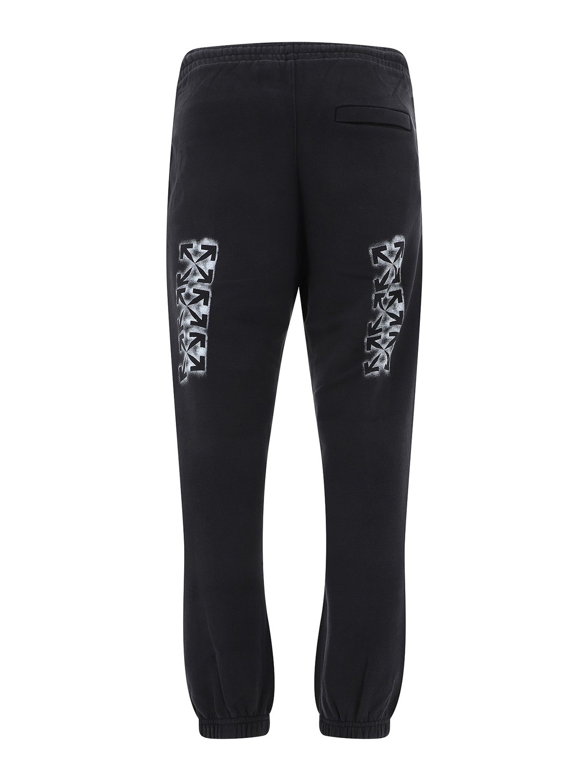 off white jogging pants