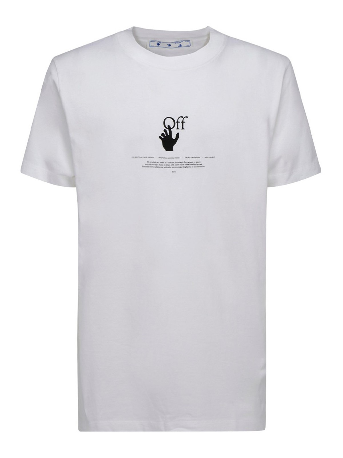 T-shirts Off-White - Graffiti T-shirt - OMAA027R21JER0080141 | iKRIX.com