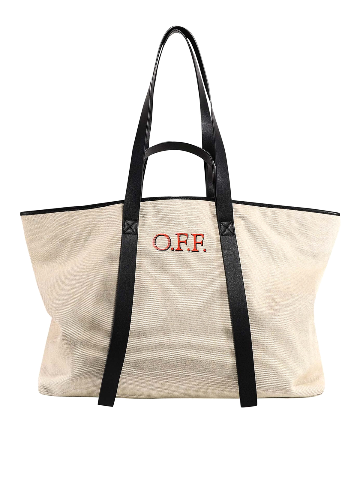 white large tote