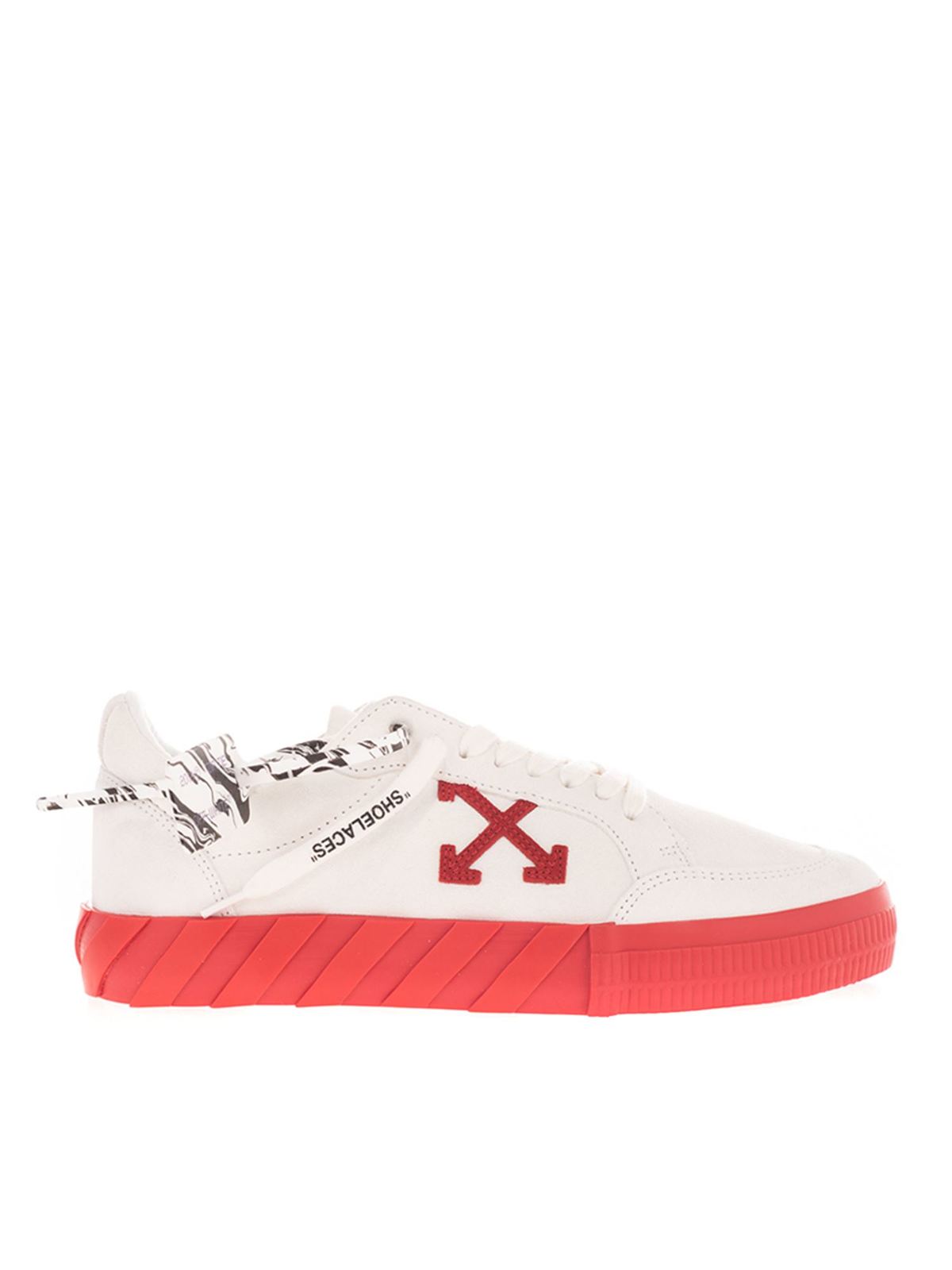 white low vulcanized sneakers