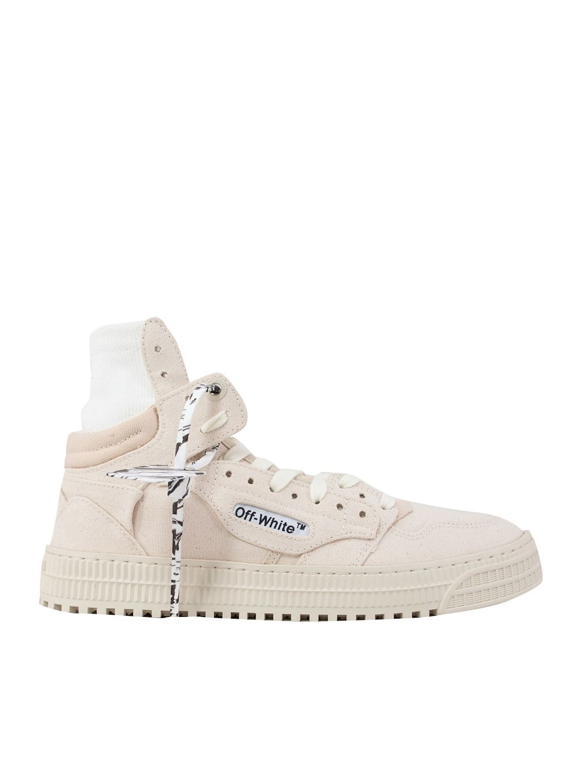 Off-white Off Court High Sneakers In Beige