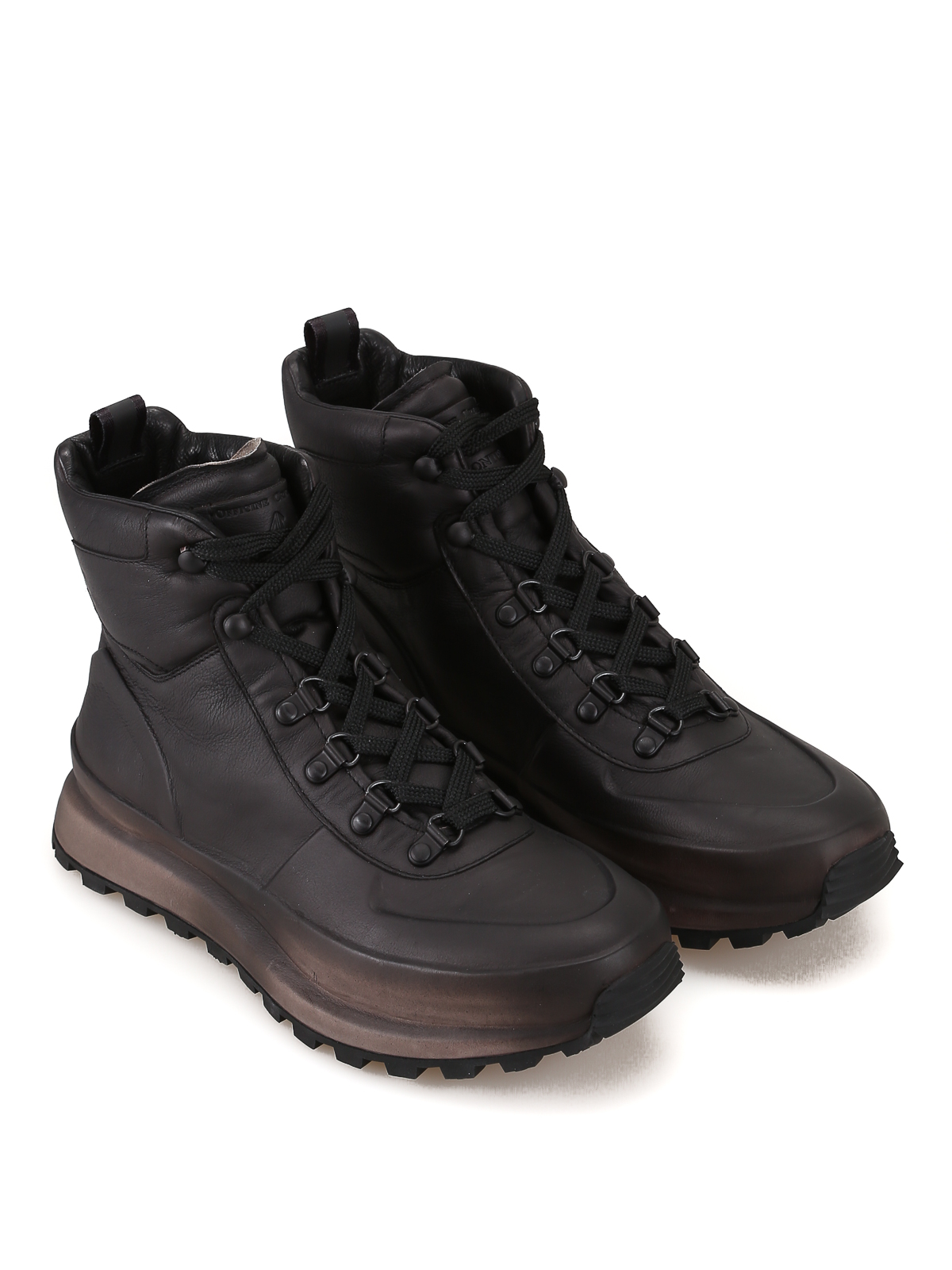 spoel Wedstrijd Bier Ankle boots Officine Creative - Frontiere leather booties -  FRONTIERE002FRIDADEGRADEE