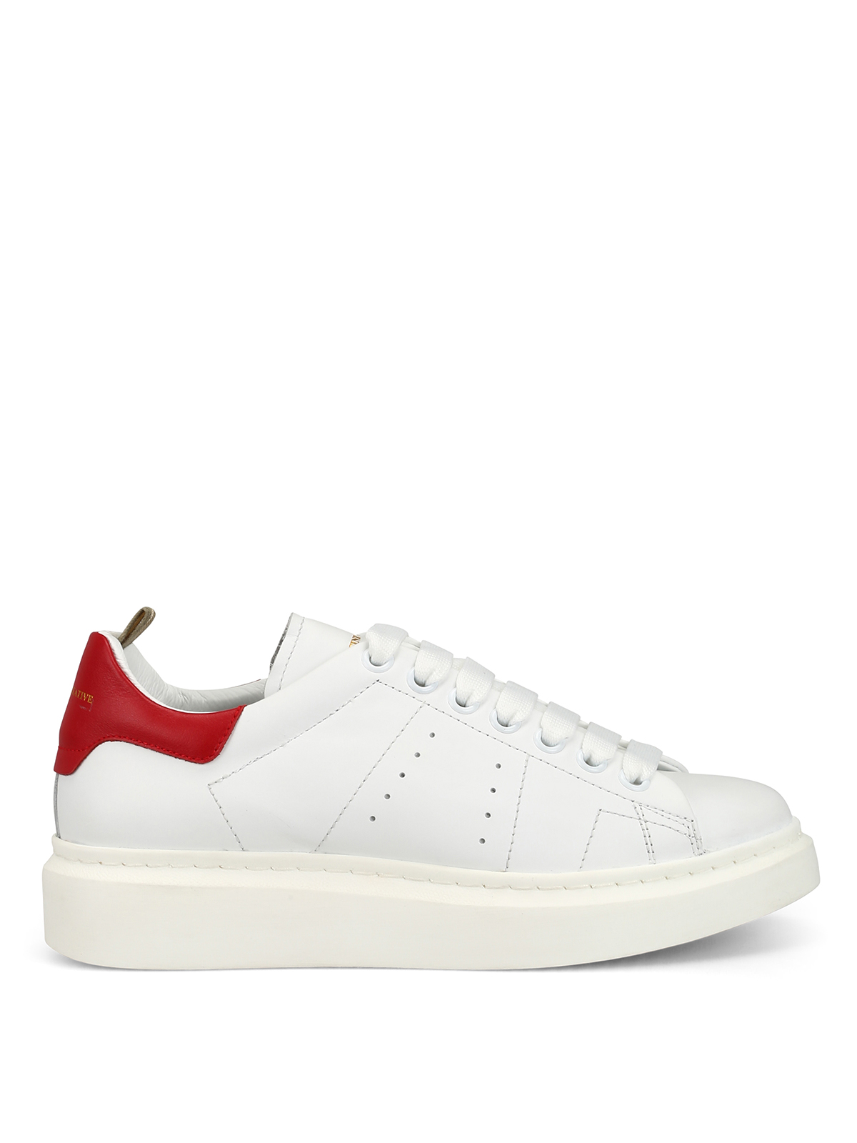Trainers Officine Creative - Krace white leather sneakers ...