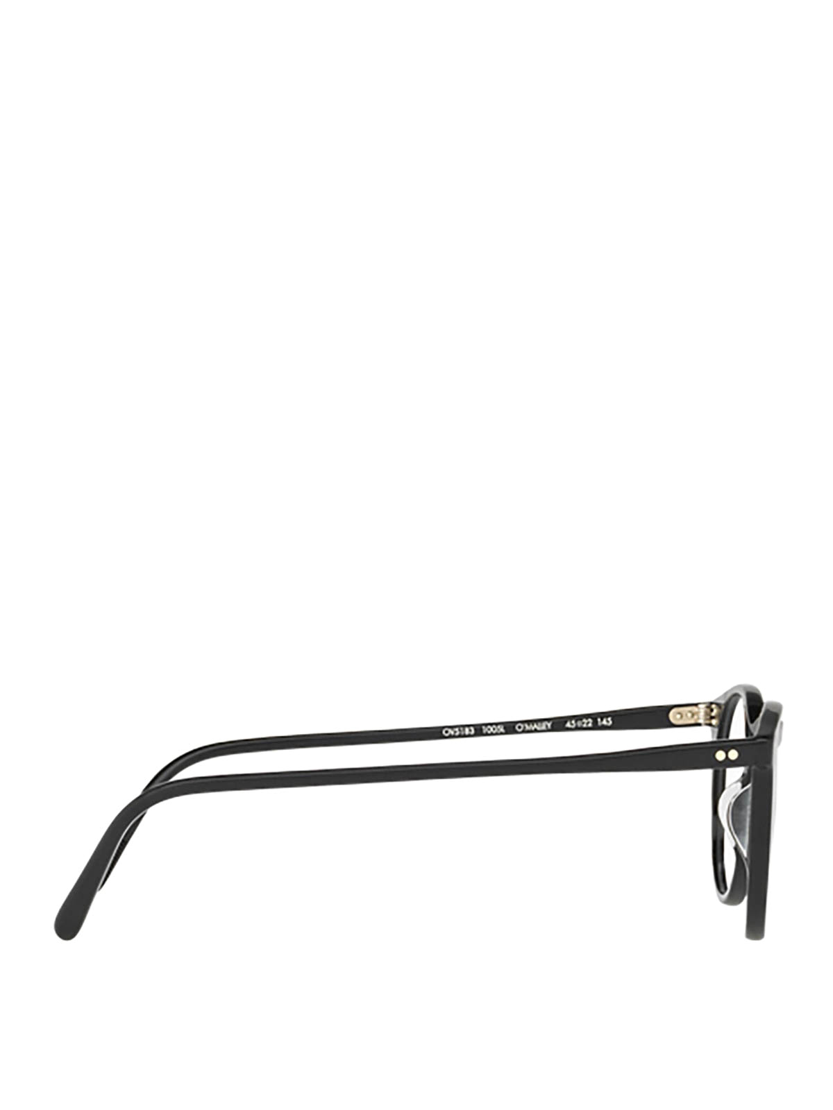 Glasses Oliver Peoples - O'Malley black round eyeglasses - OV51831005L