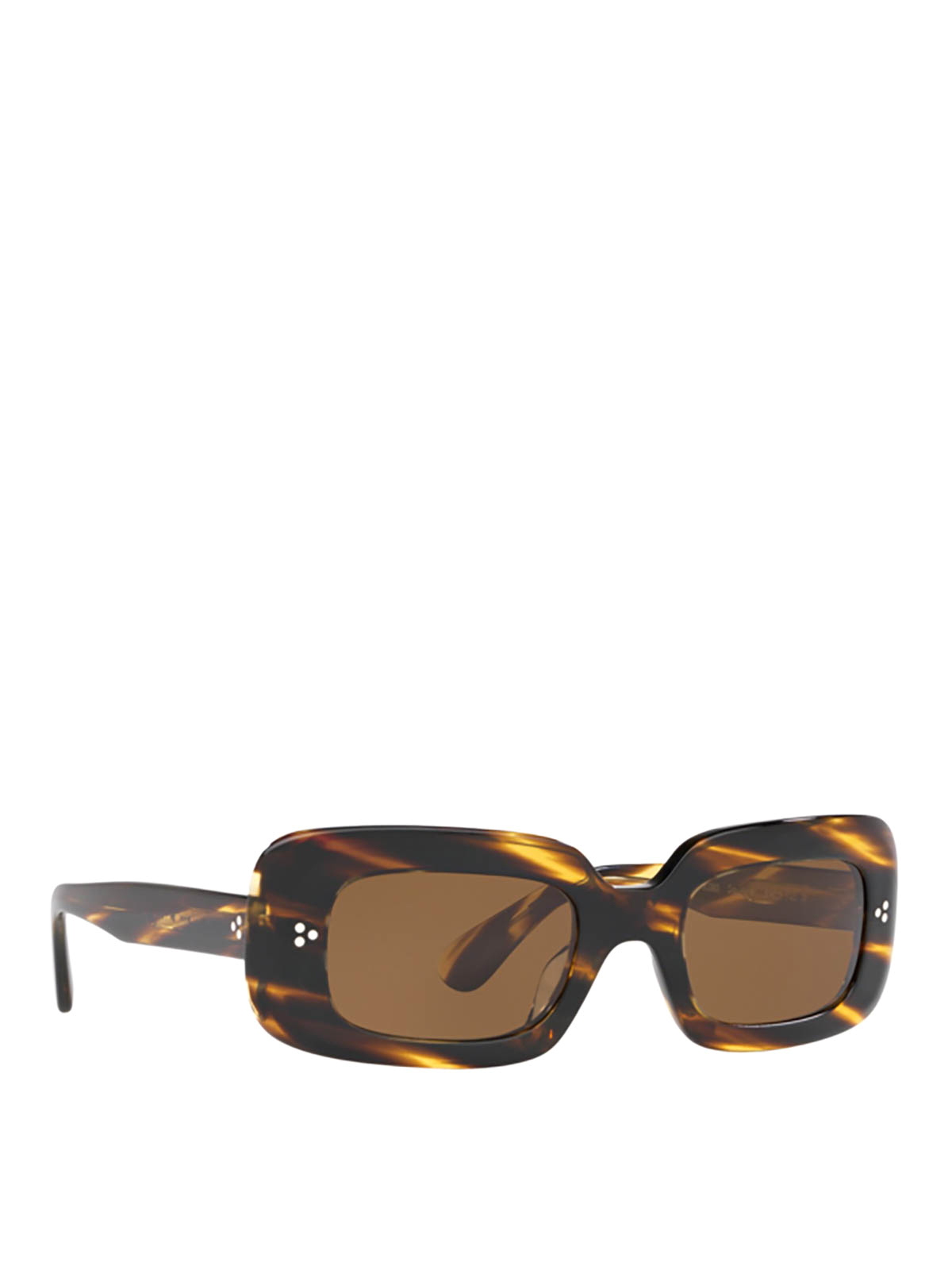 Sunglasses Oliver Peoples - Saurine squared havana sunglasses -  OV5394SU100383