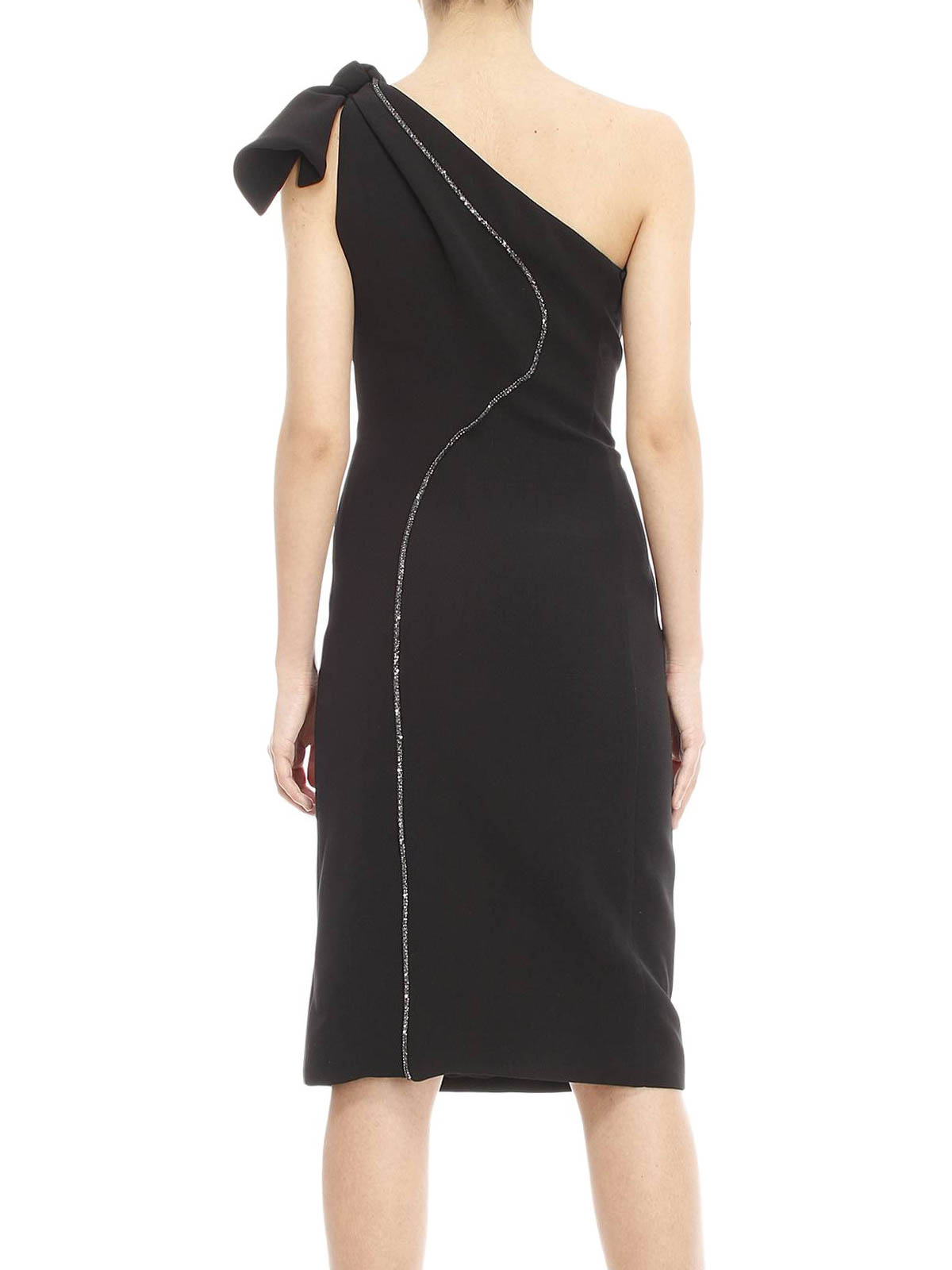 One Shoulder Silk Dresses